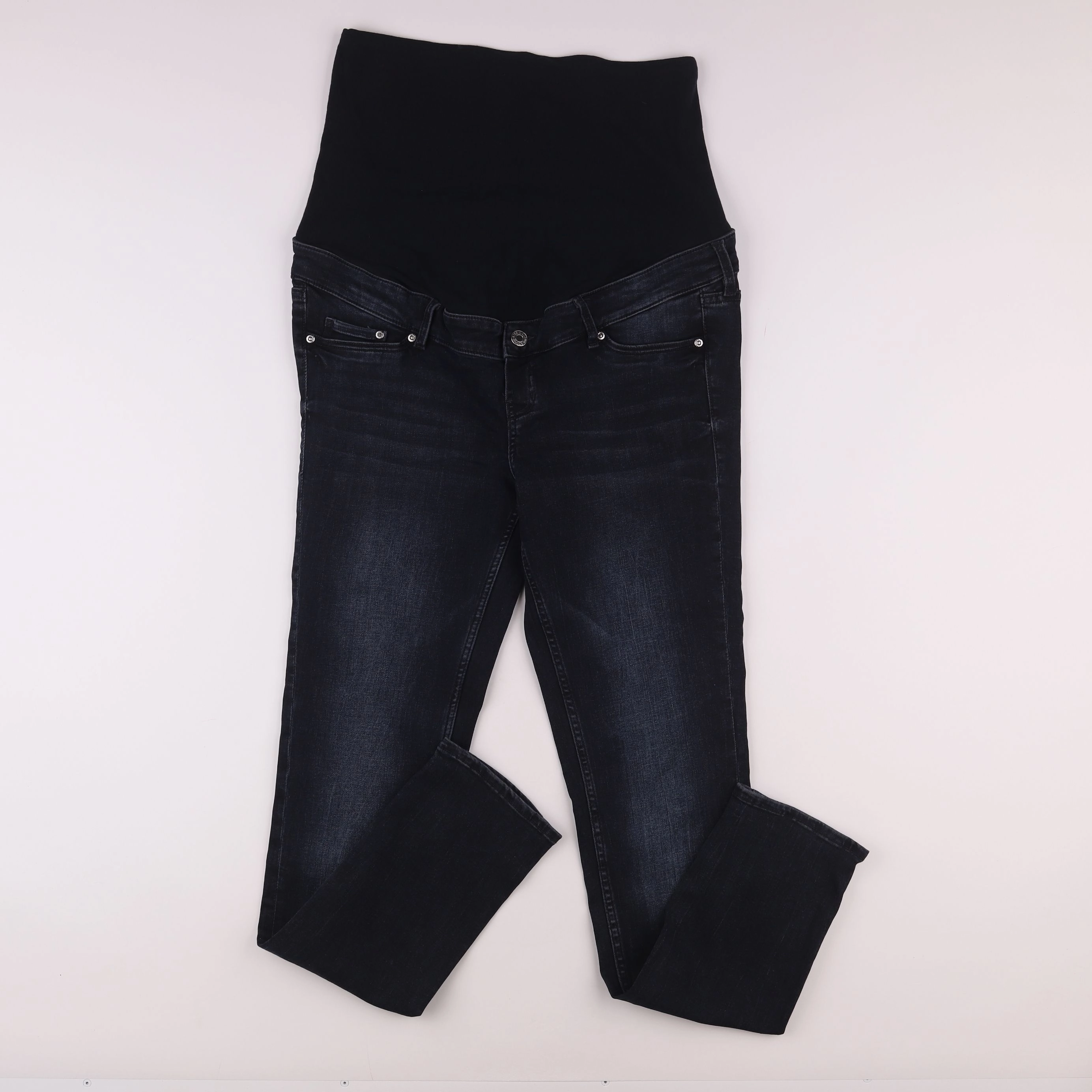 H&M - jean grossesse noir - 42