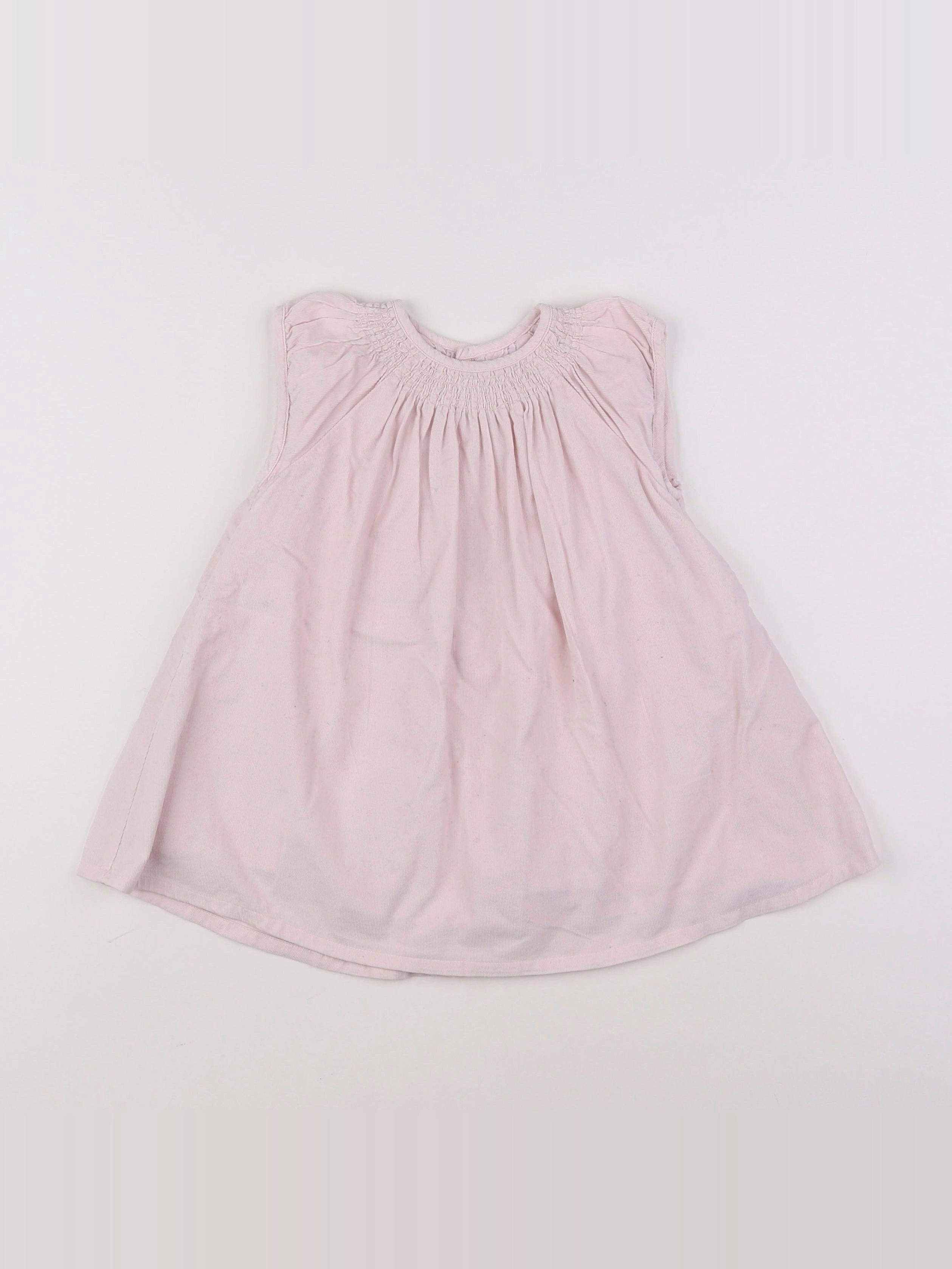 Cyrillus - robe rose - 18 mois