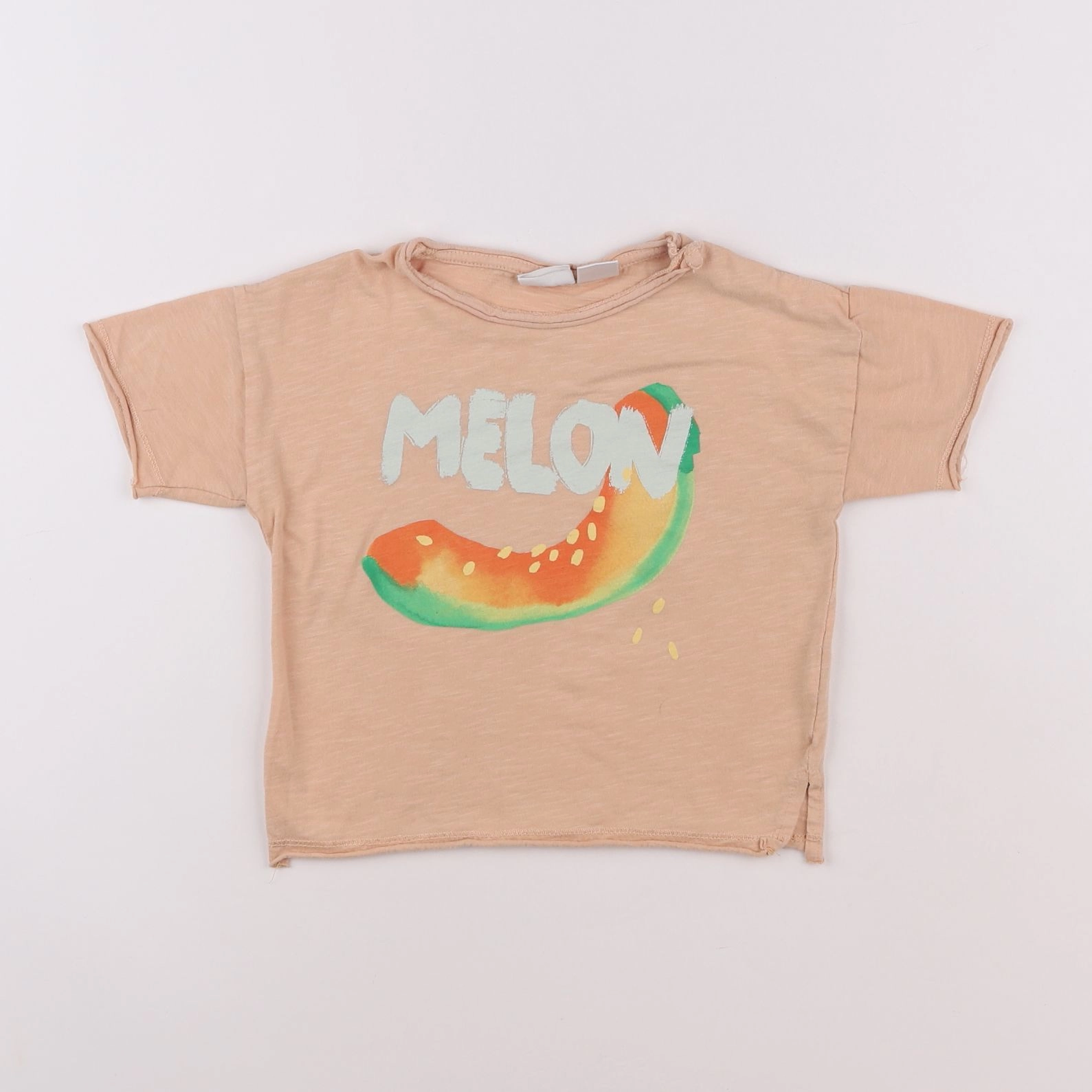 Zara - tee-shirt multicolore - 12/18 mois