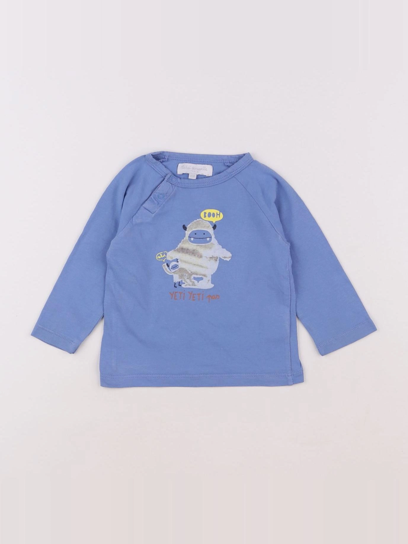 Cadet Rousselle - tee-shirt bleu - 6 mois