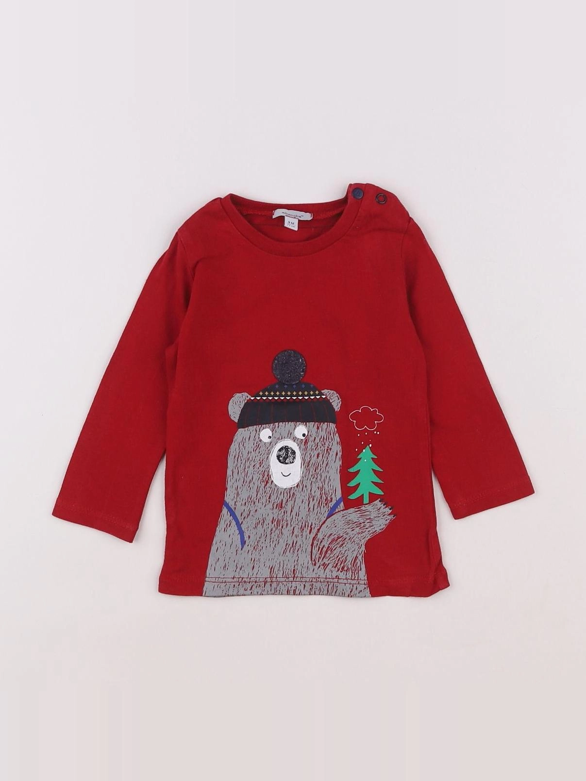 Absorba - tee-shirt rouge - 9 mois