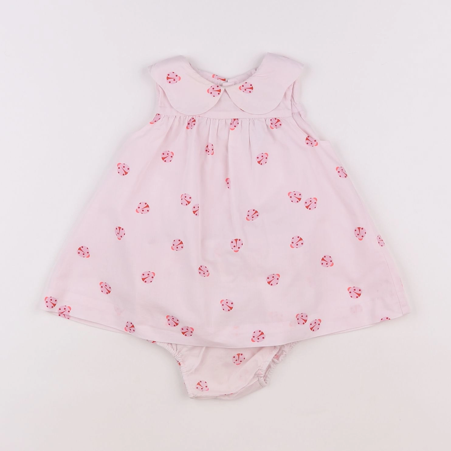 Jacadi - robe rose - 6 mois