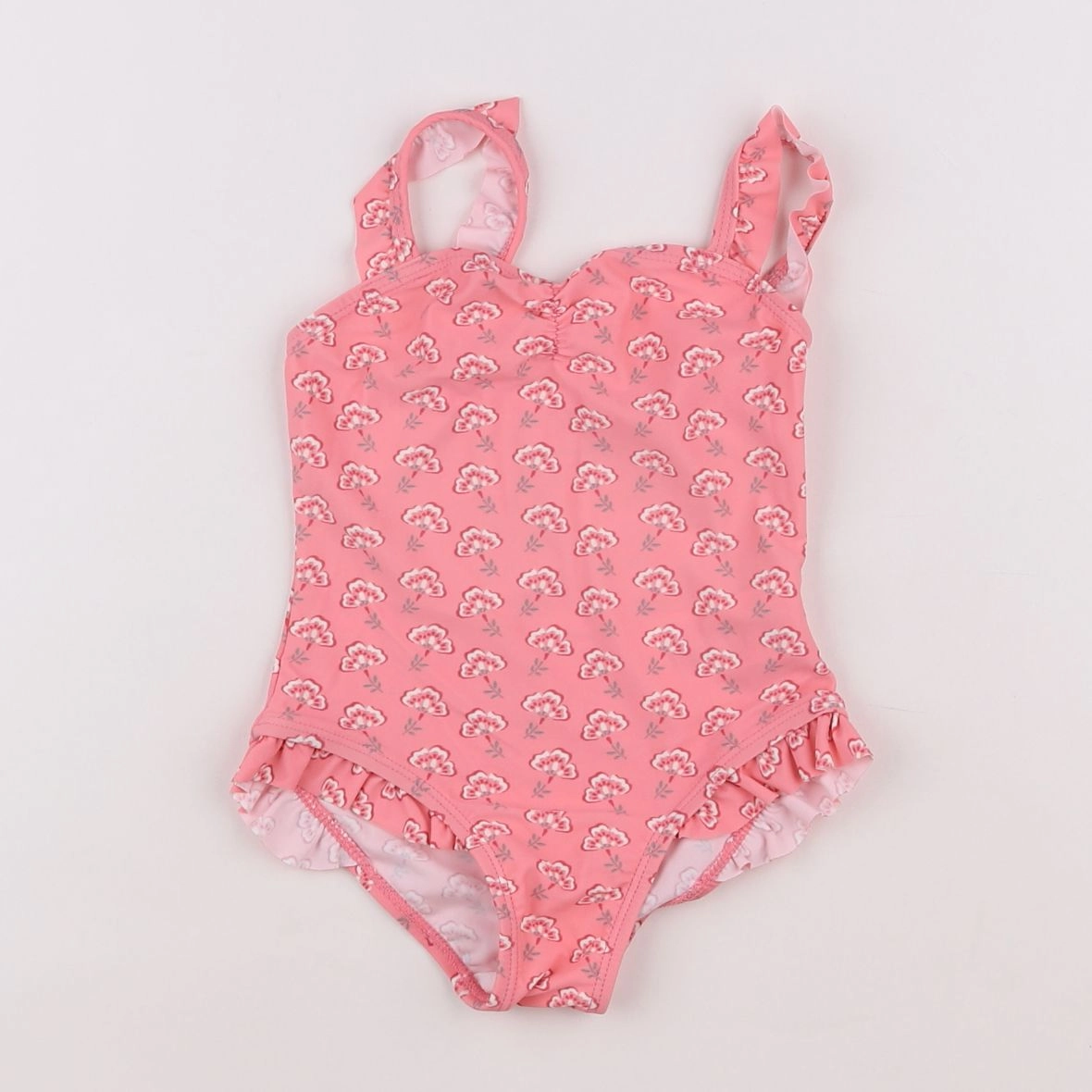 Vertbaudet - maillot de bain rose - 3 ans