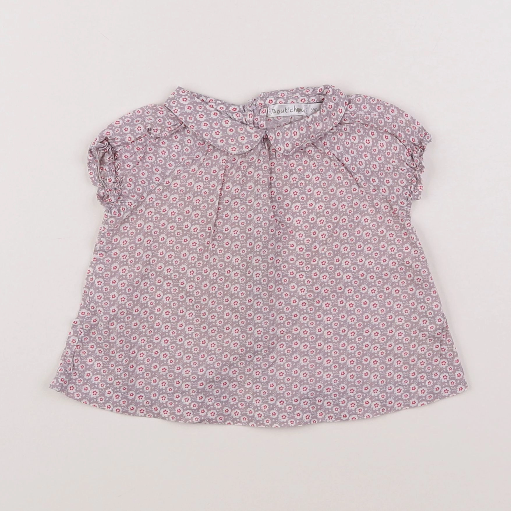 Boutchou - tee-shirt gris - 9 mois