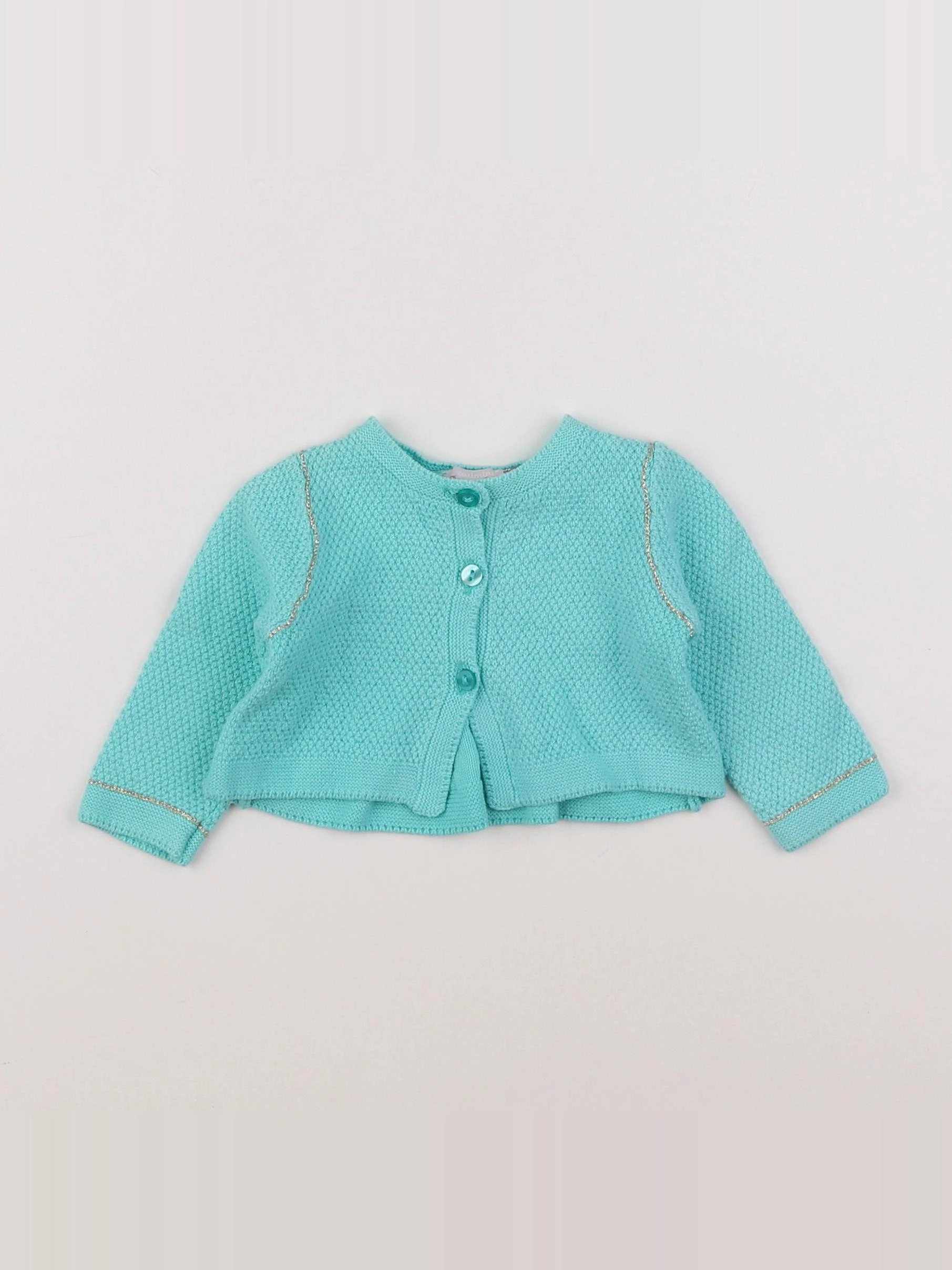 Catimini - gilet bleu - 3 mois