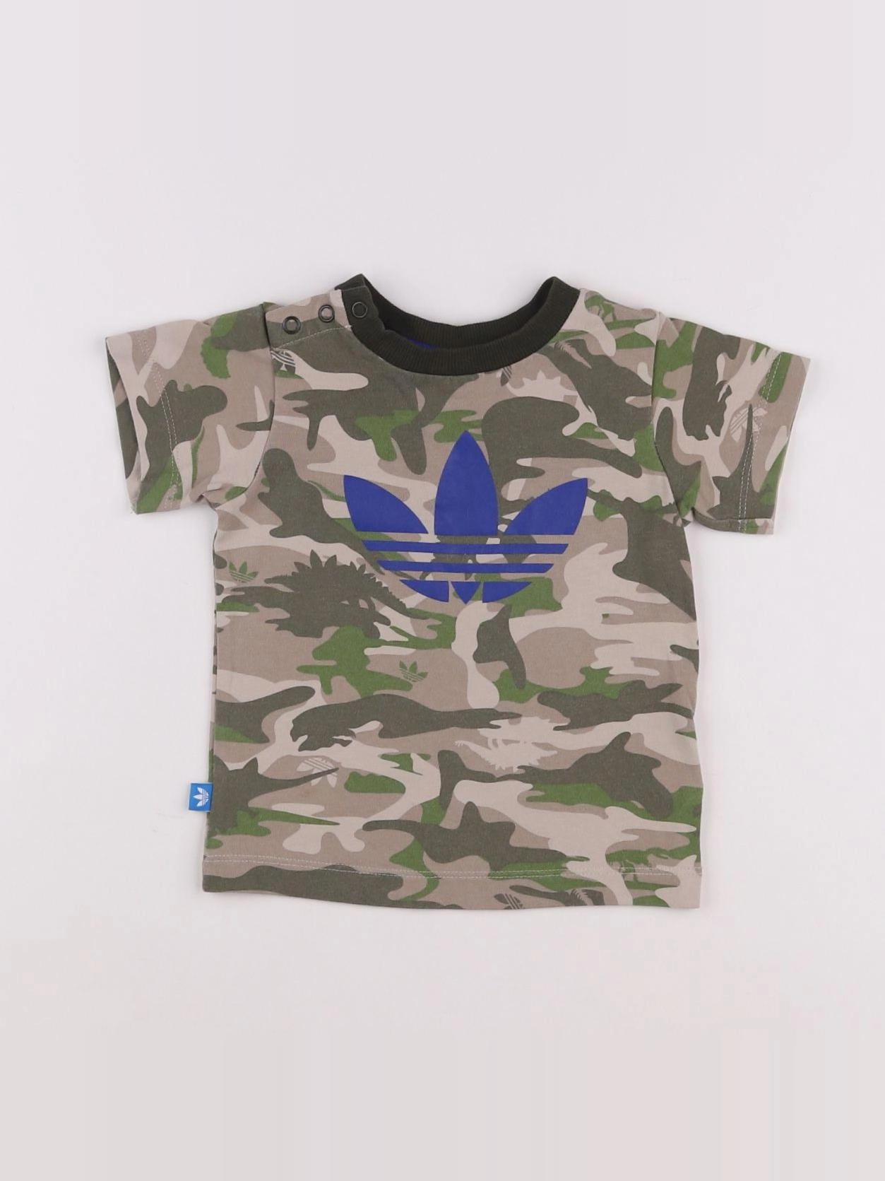 Adidas - tee-shirt vert - 6/9 mois