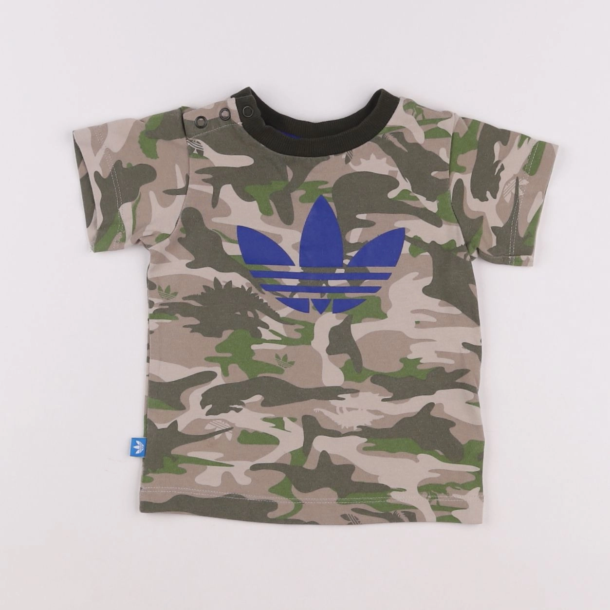 Adidas - tee-shirt vert - 6/9 mois