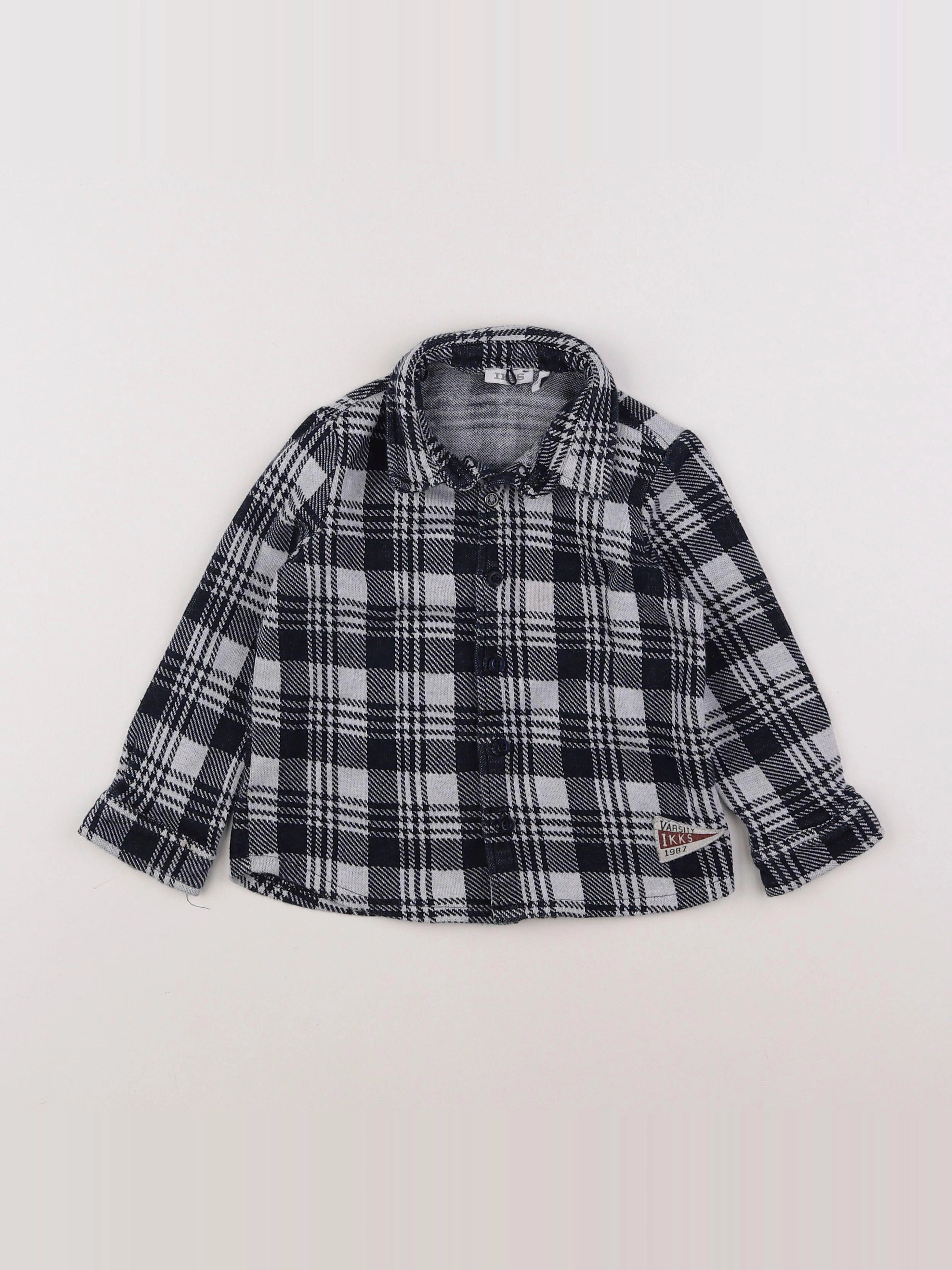 IKKS - chemise noir - 2 ans
