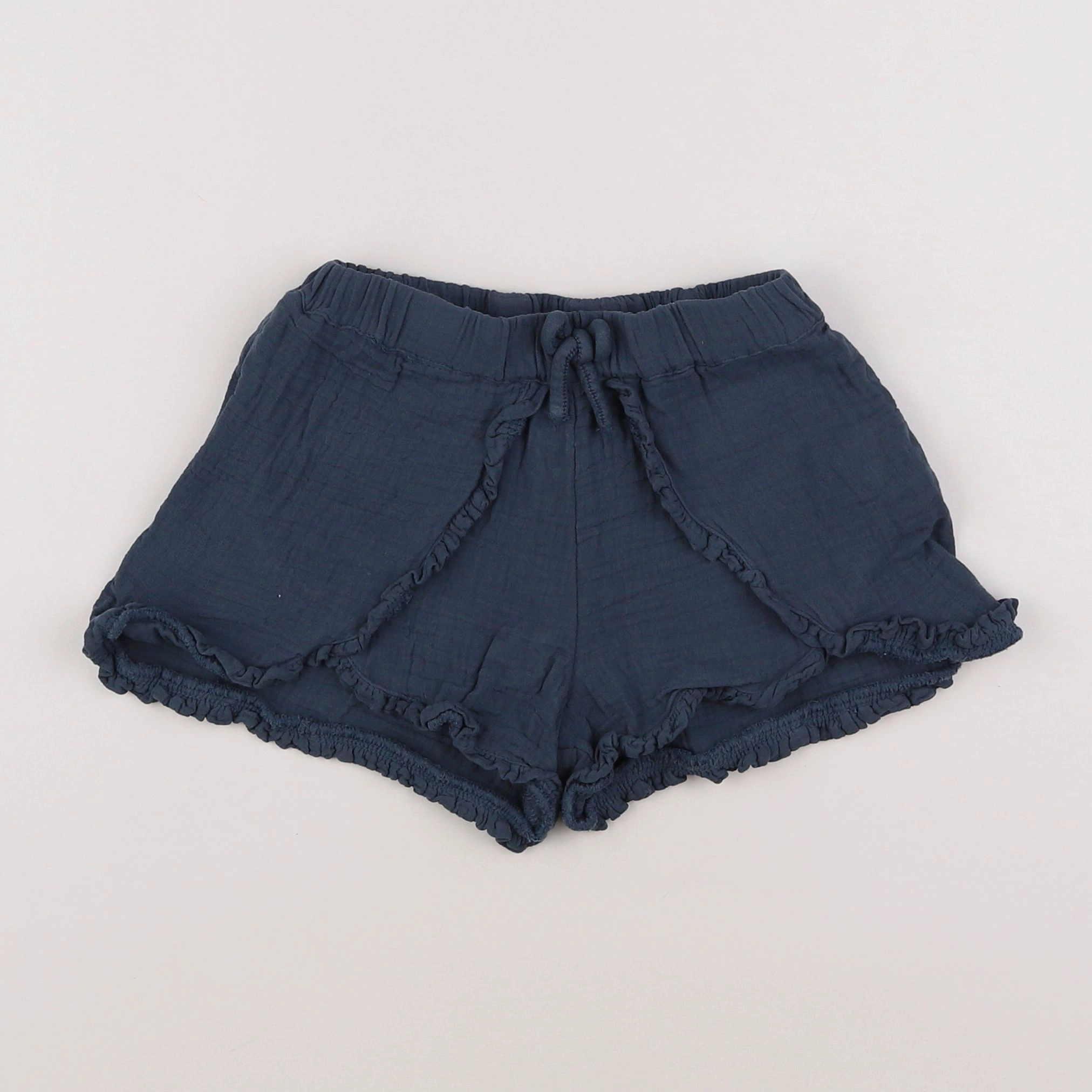 Vertbaudet - short bleu - 6 ans