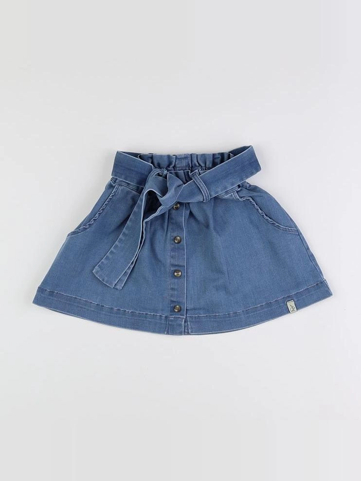 Bonnie & The Gang - jupe IDA airy blue - 6/12 mois