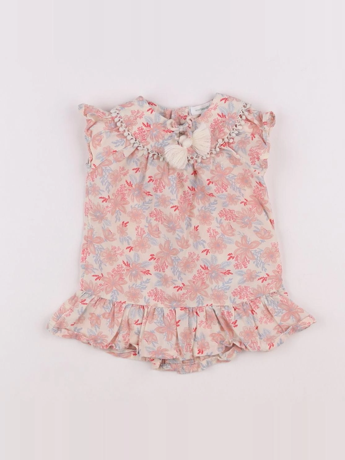 Vertbaudet - robe multicolore - 3 mois
