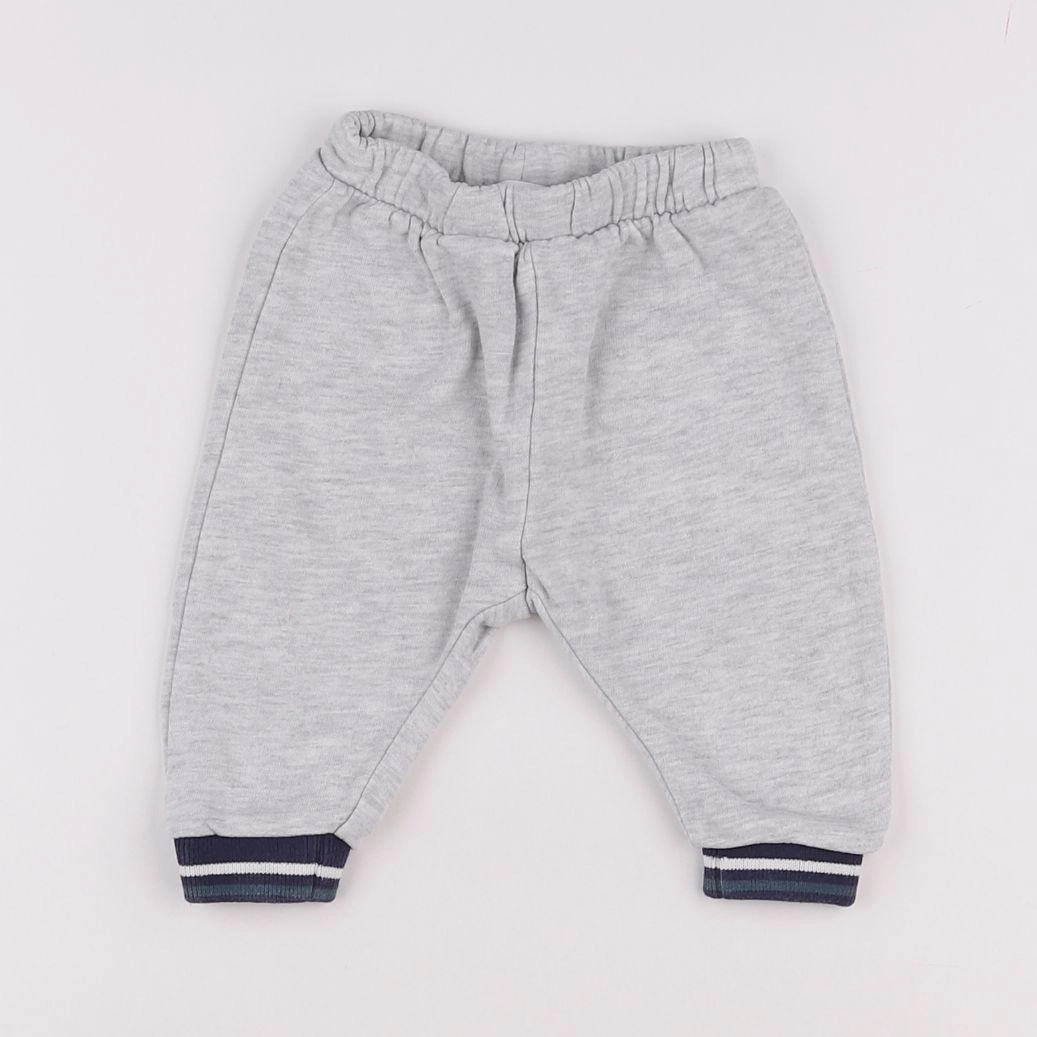 Vertbaudet - jogging gris - 3 mois