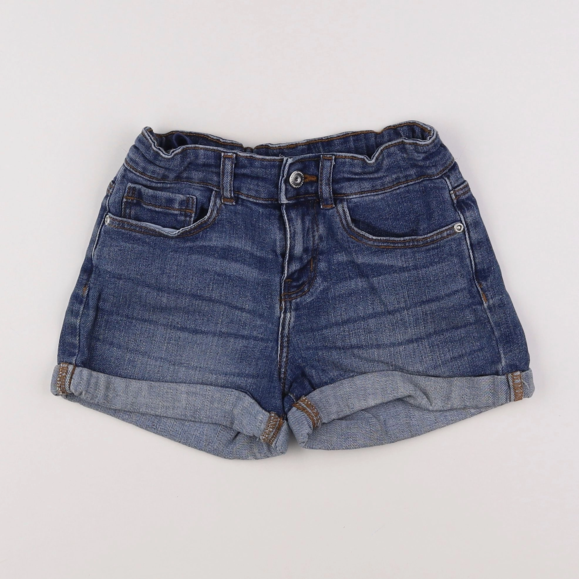Vertbaudet - short bleu - 9 ans