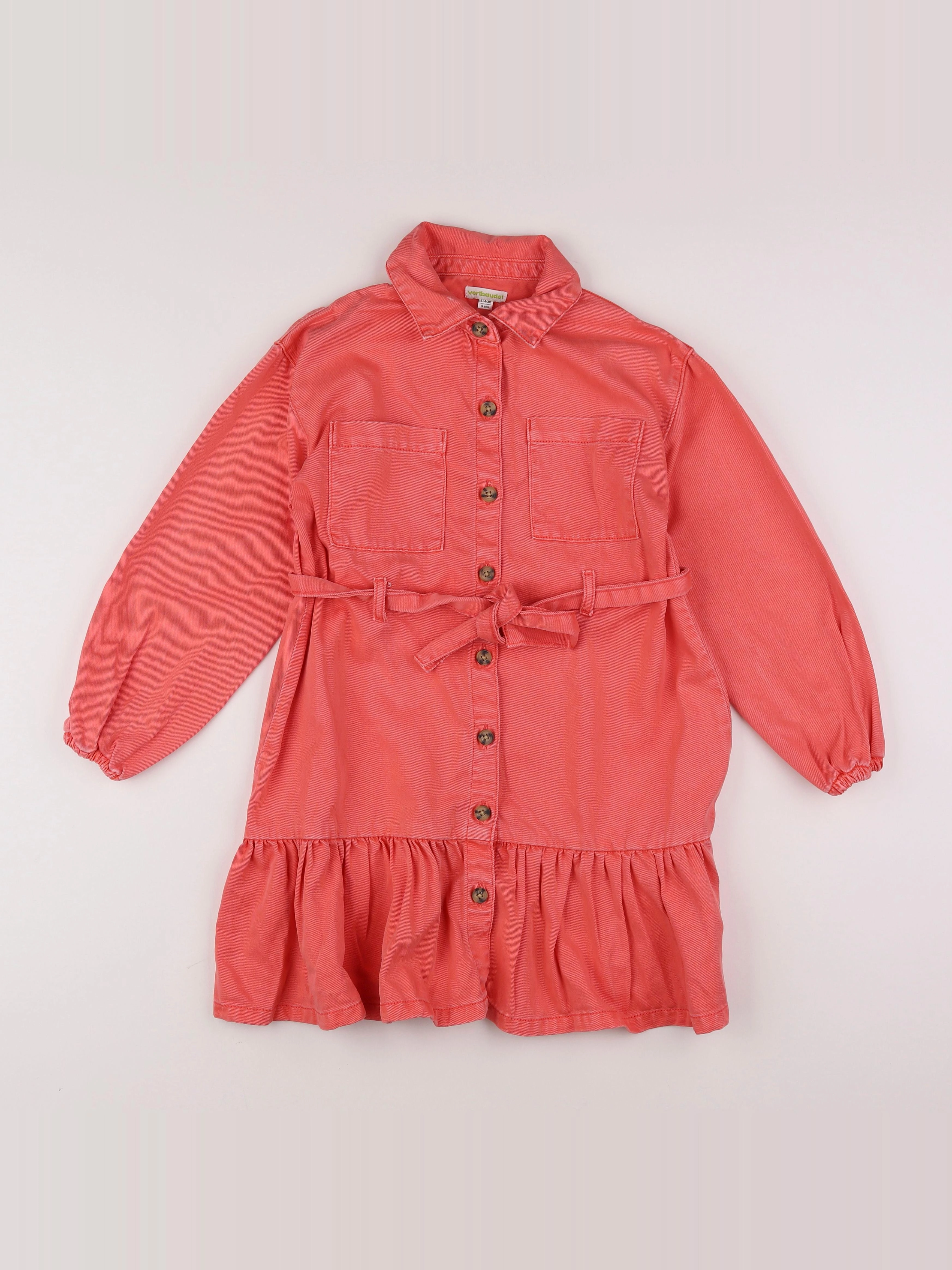 Vertbaudet - robe rose - 9 ans