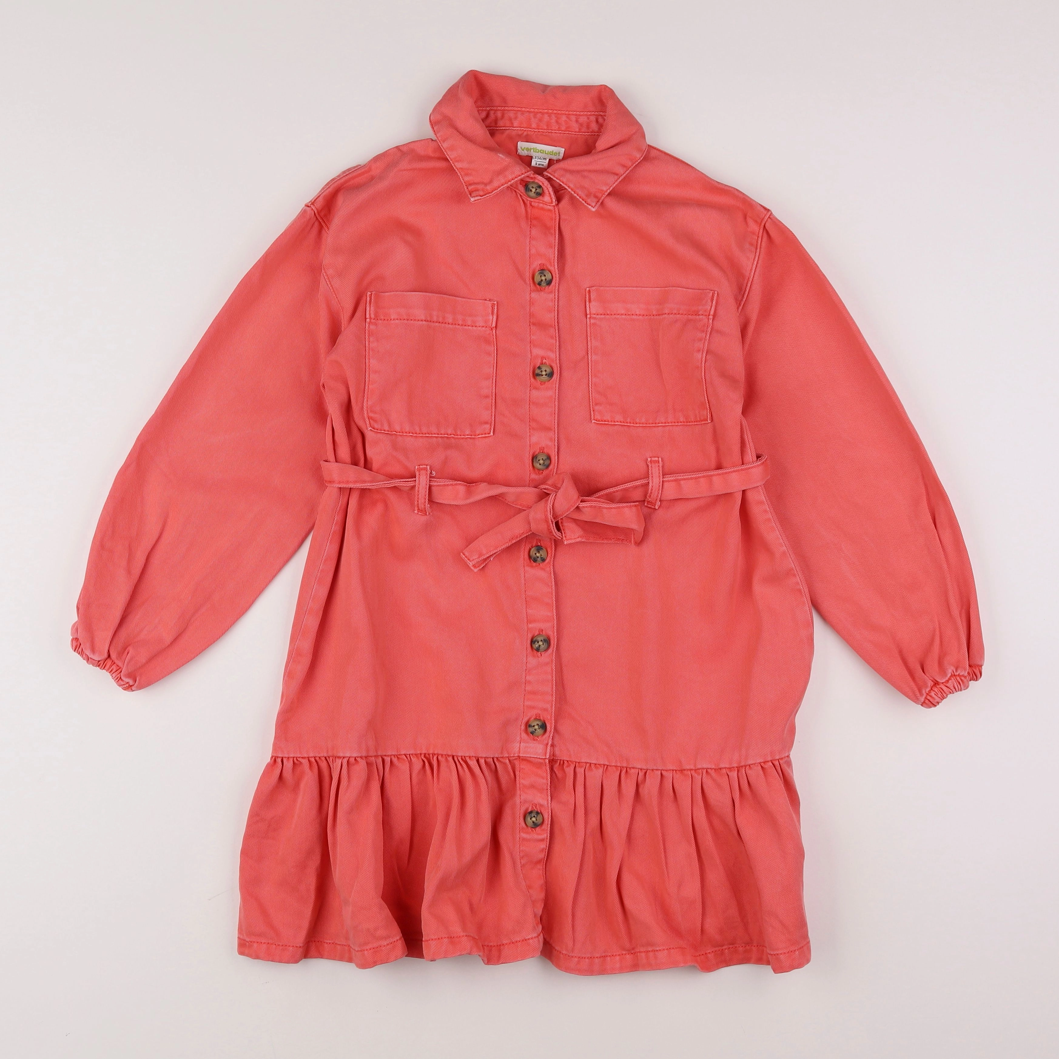 Vertbaudet - robe rose - 9 ans