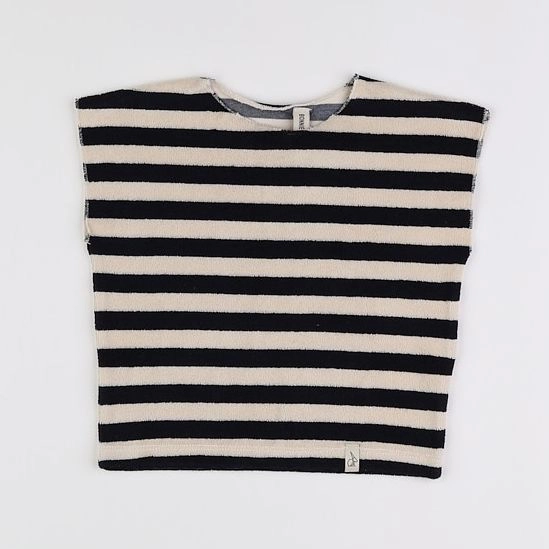 Bonnie & The Gang - tee-shirt éponge MIL ink stripe - 0/3 mois