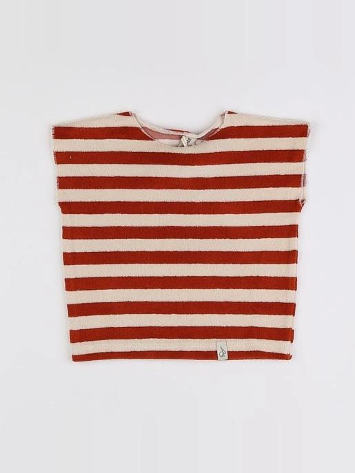 Bonnie & The Gang - tee-shirt éponge MIL hazel stripe - 3/6 mois
