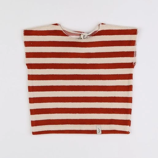 Bonnie & The Gang - tee-shirt éponge MIL hazel stripe - 0/3 mois