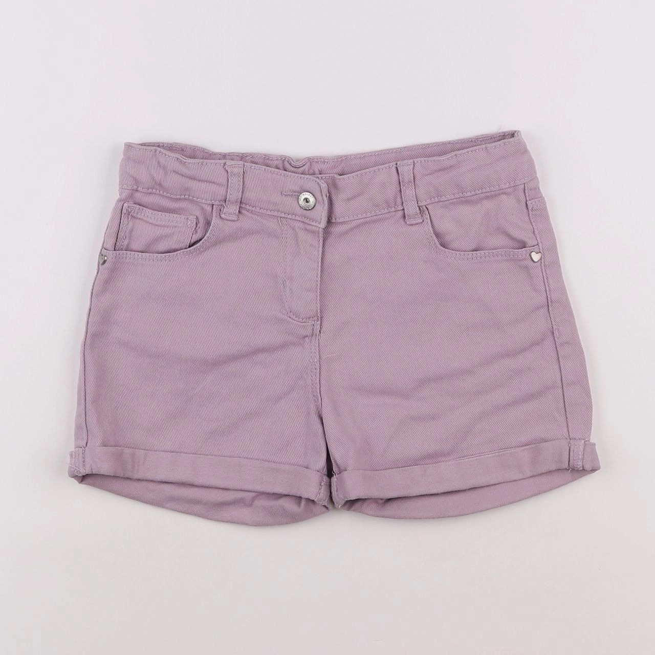 Vertbaudet - short violet - 9 ans