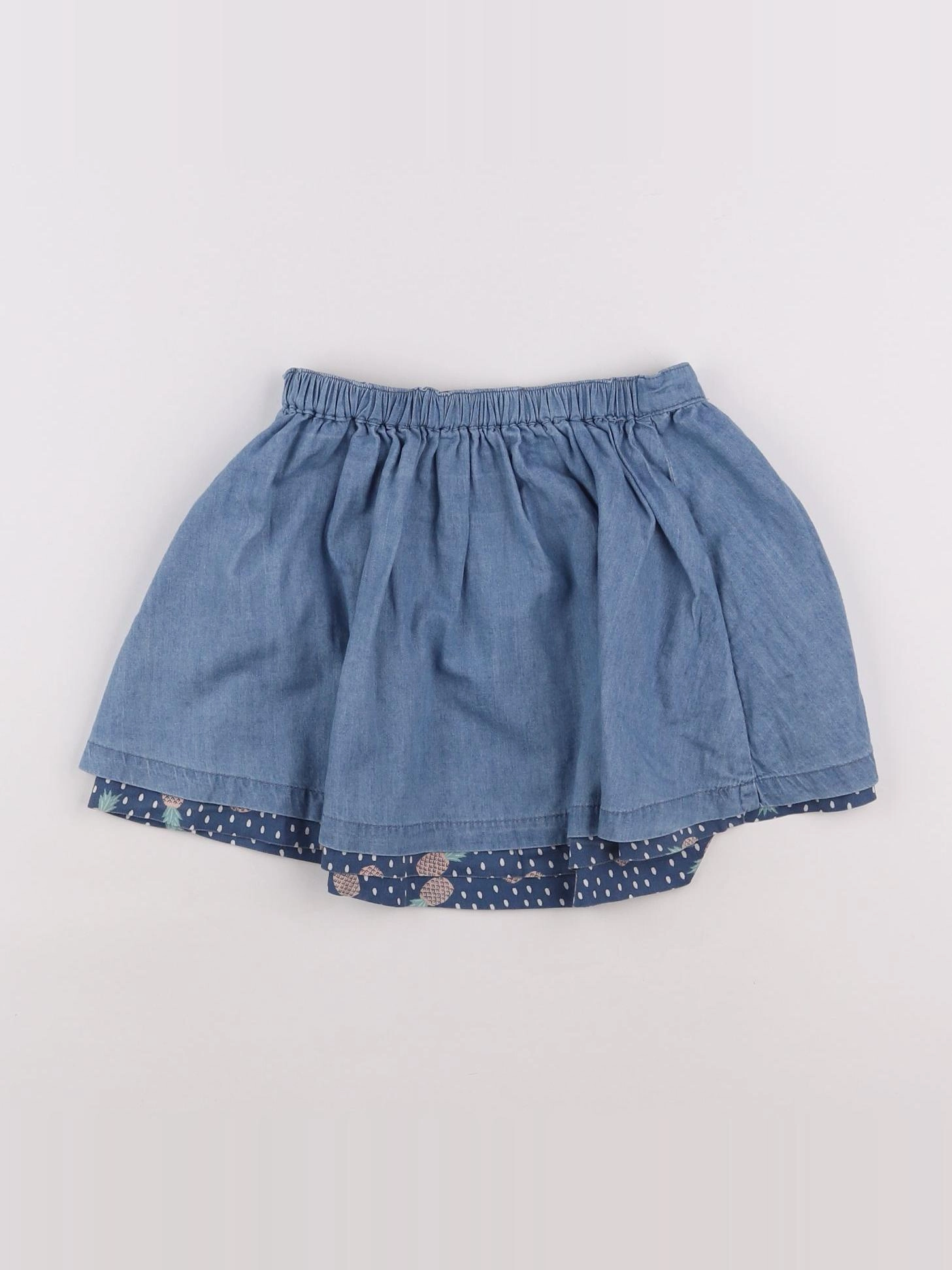 Vertbaudet - jupe bleu - 8 ans