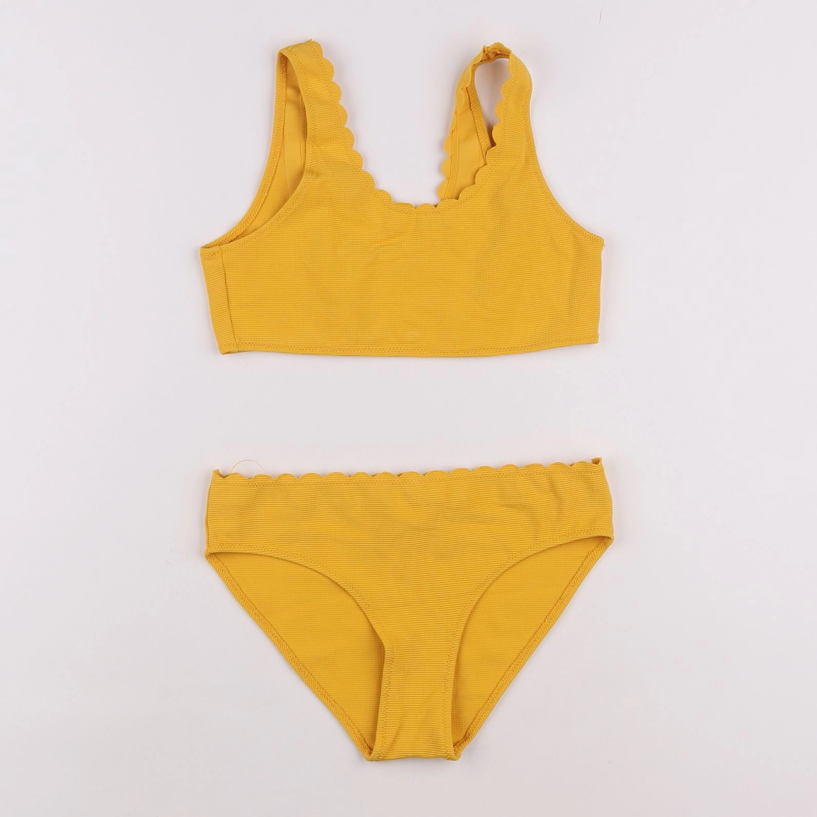 Monoprix - maillot de bain jaune - 12 ans