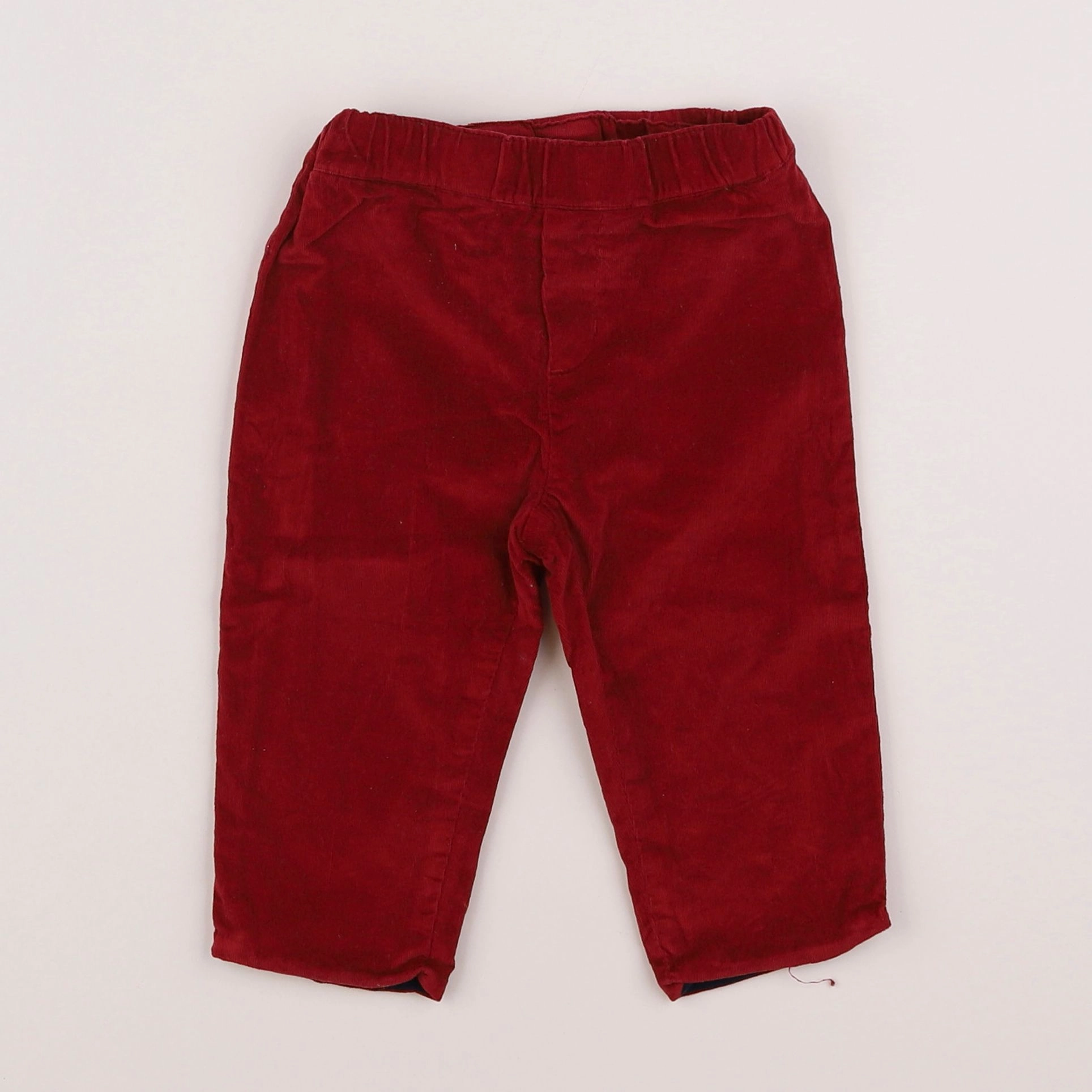 Jacadi - pantalon rouge - 12 mois