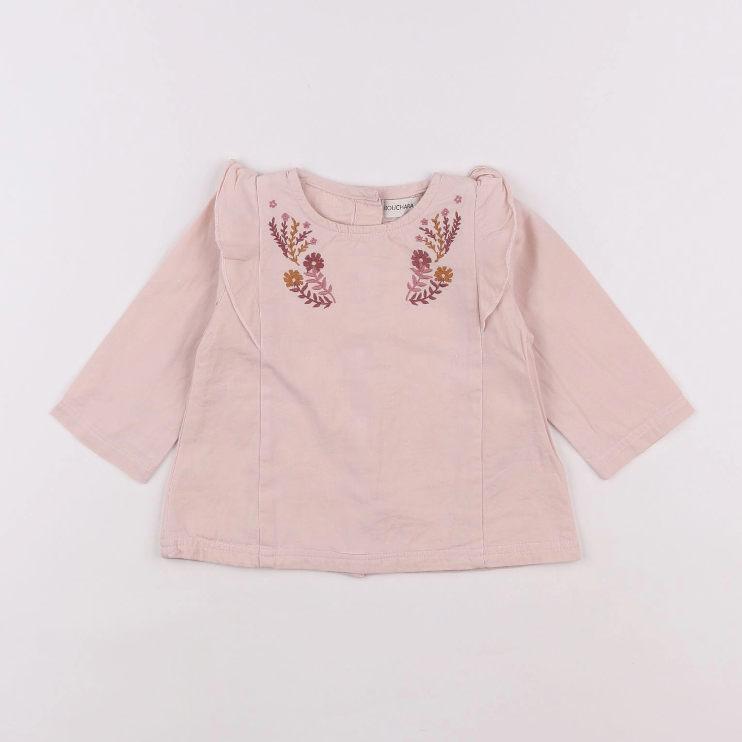 Bouchara - blouse rose - 6 mois