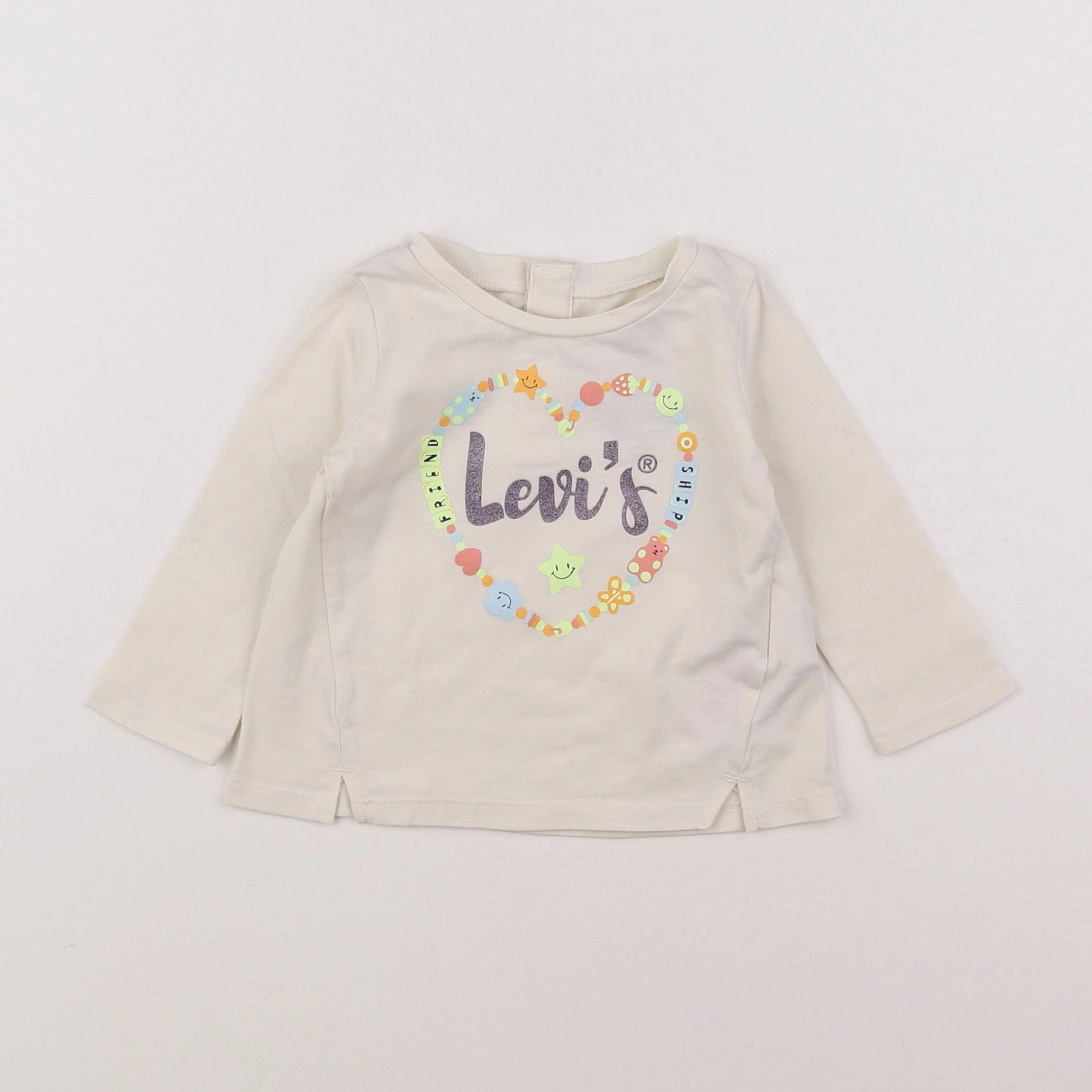 Levi's - tee-shirt beige - 6 mois