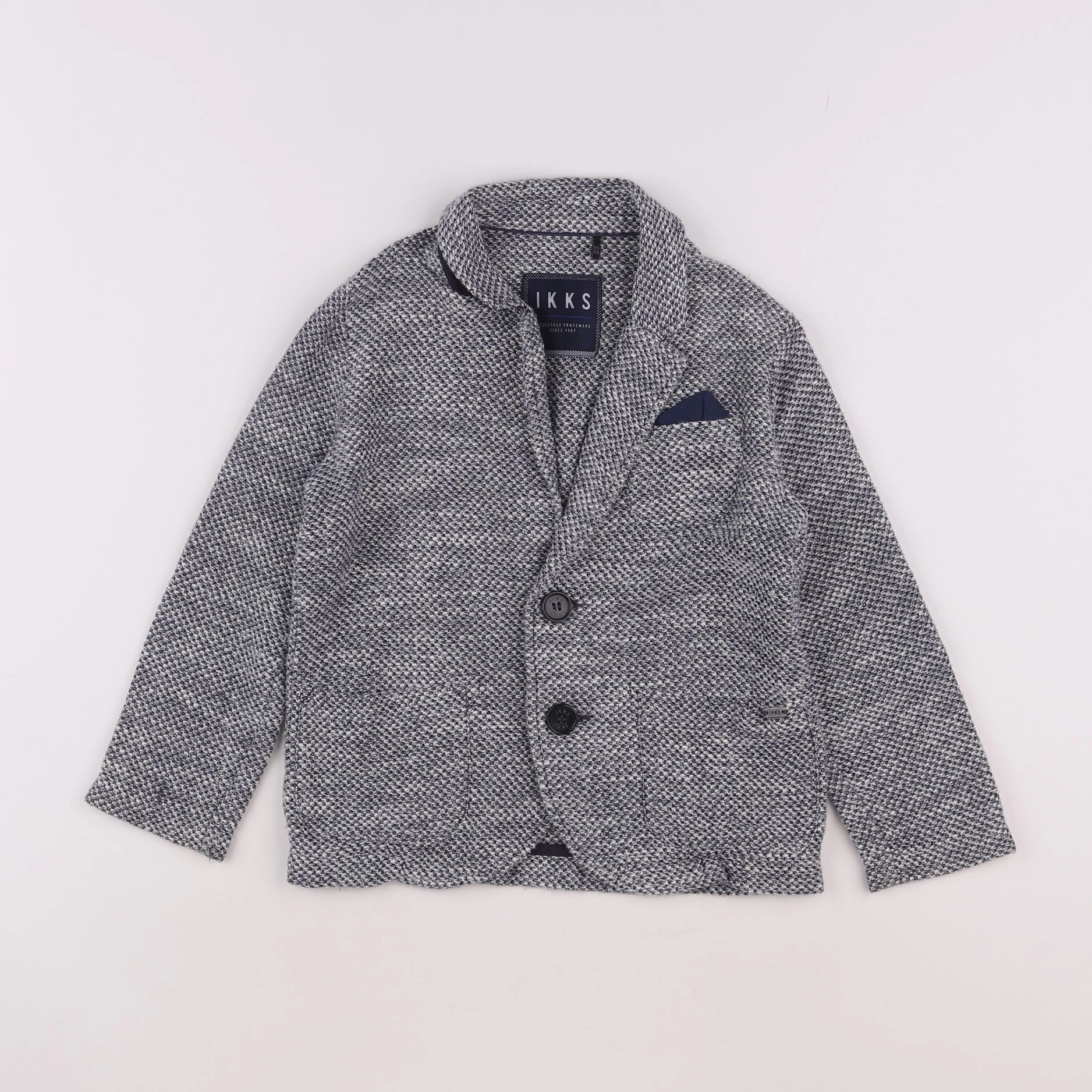 IKKS - veste bleu - 6 ans