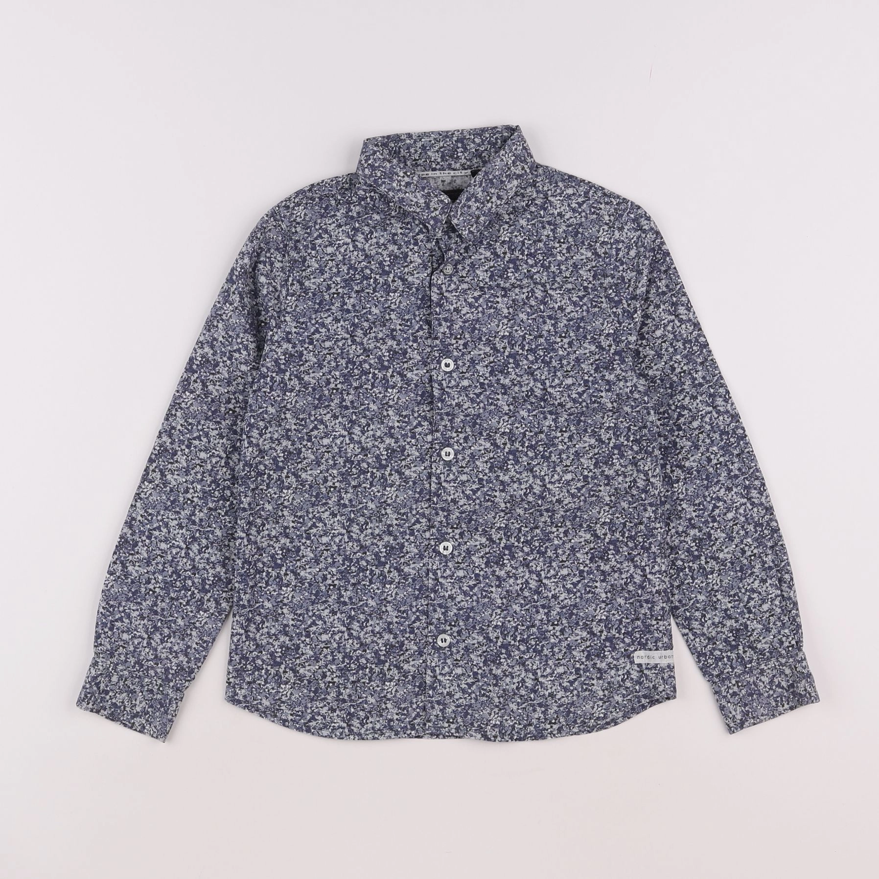 IKKS - chemise bleu - 6 ans