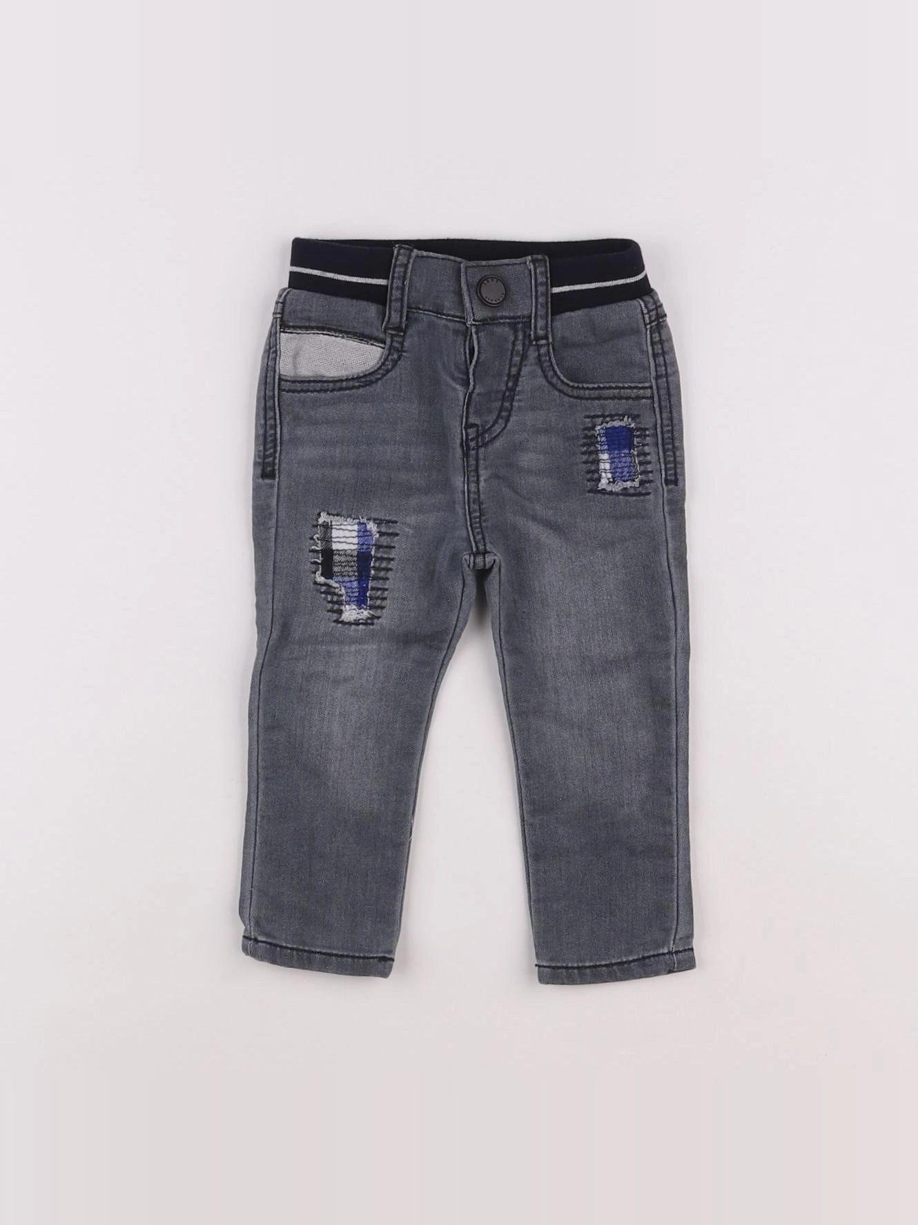 IKKS - jean gris - 12 mois