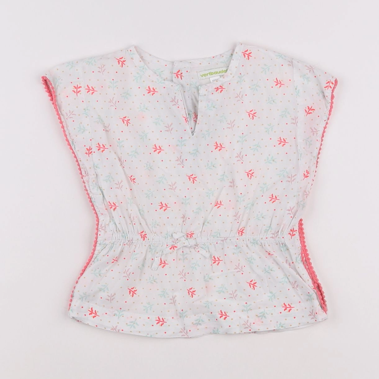 Vertbaudet - blouse blanc - 4 ans