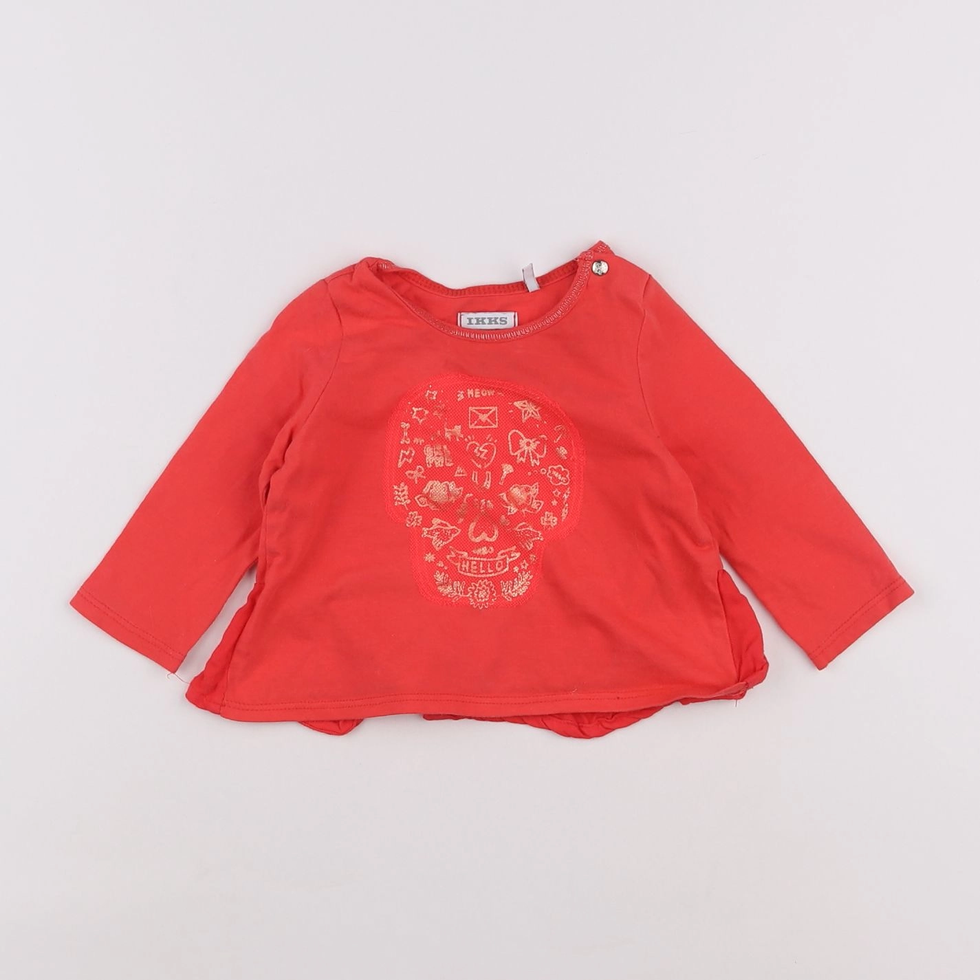 IKKS - tee-shirt rose - 6 mois