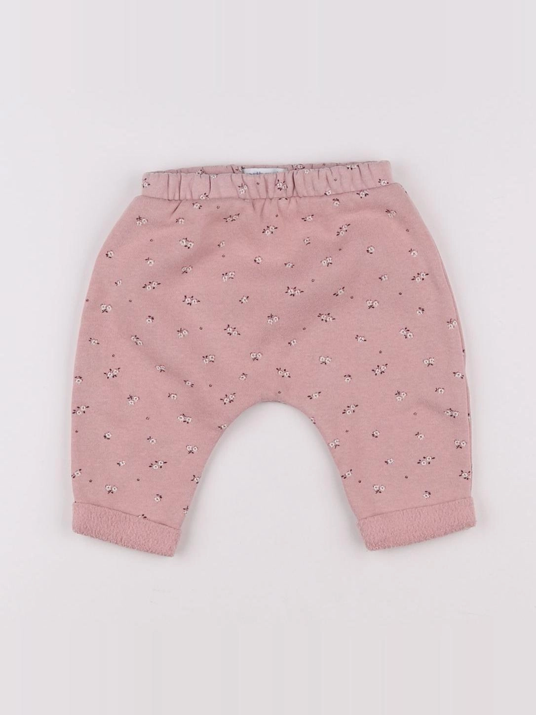Vertbaudet - sarouel rose - 6 mois