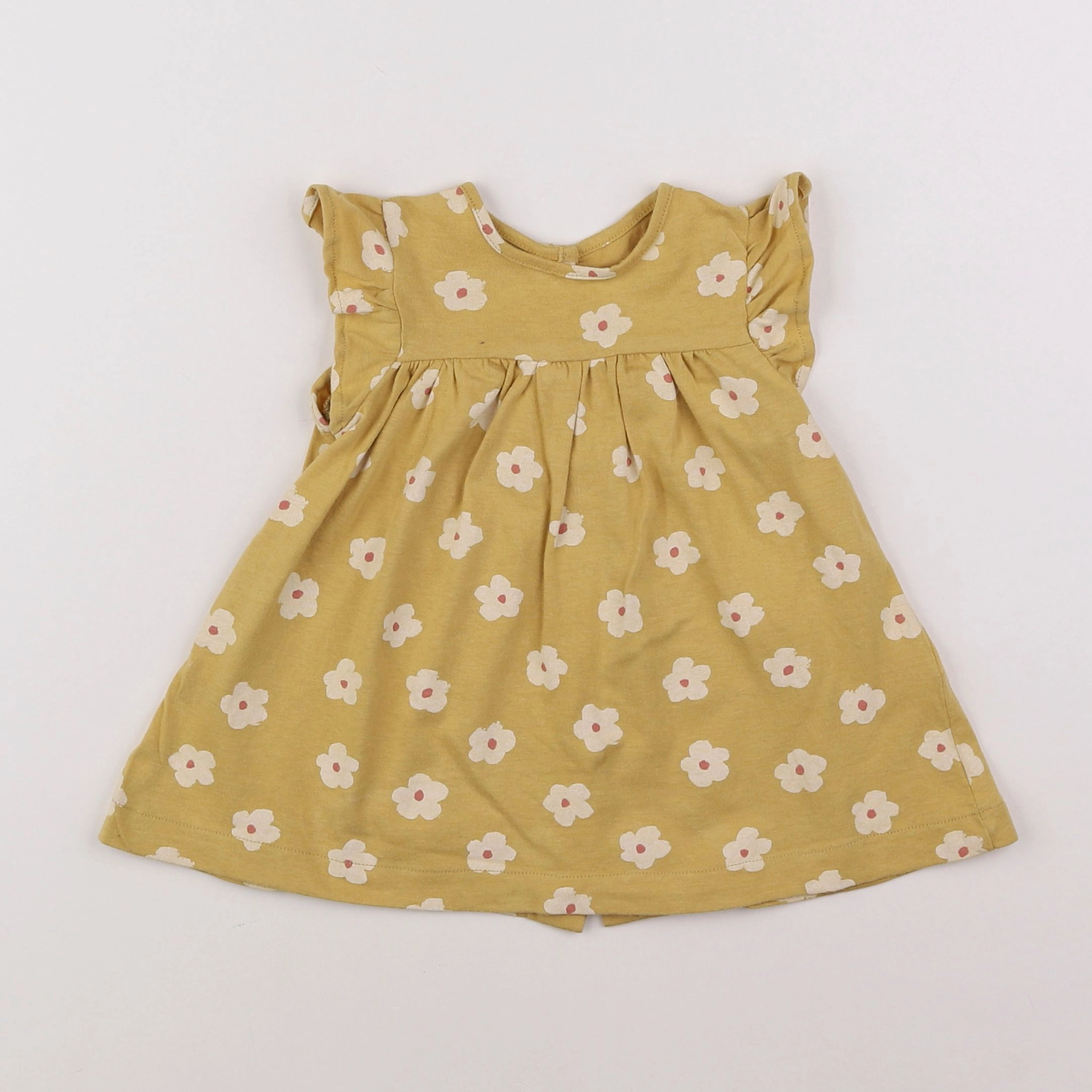 Vertbaudet - robe jaune - 6 mois