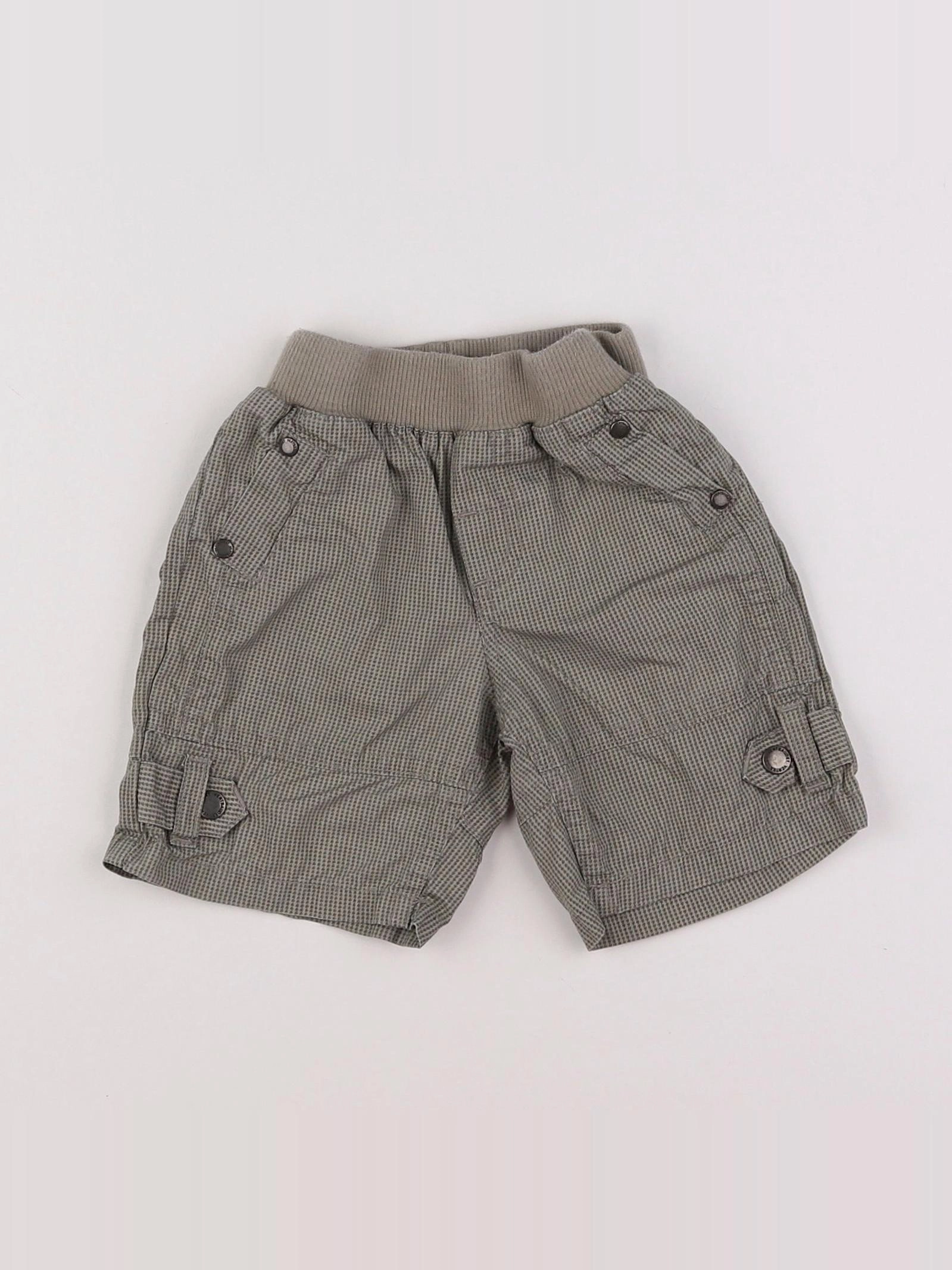 Vertbaudet - short vert - 6 mois