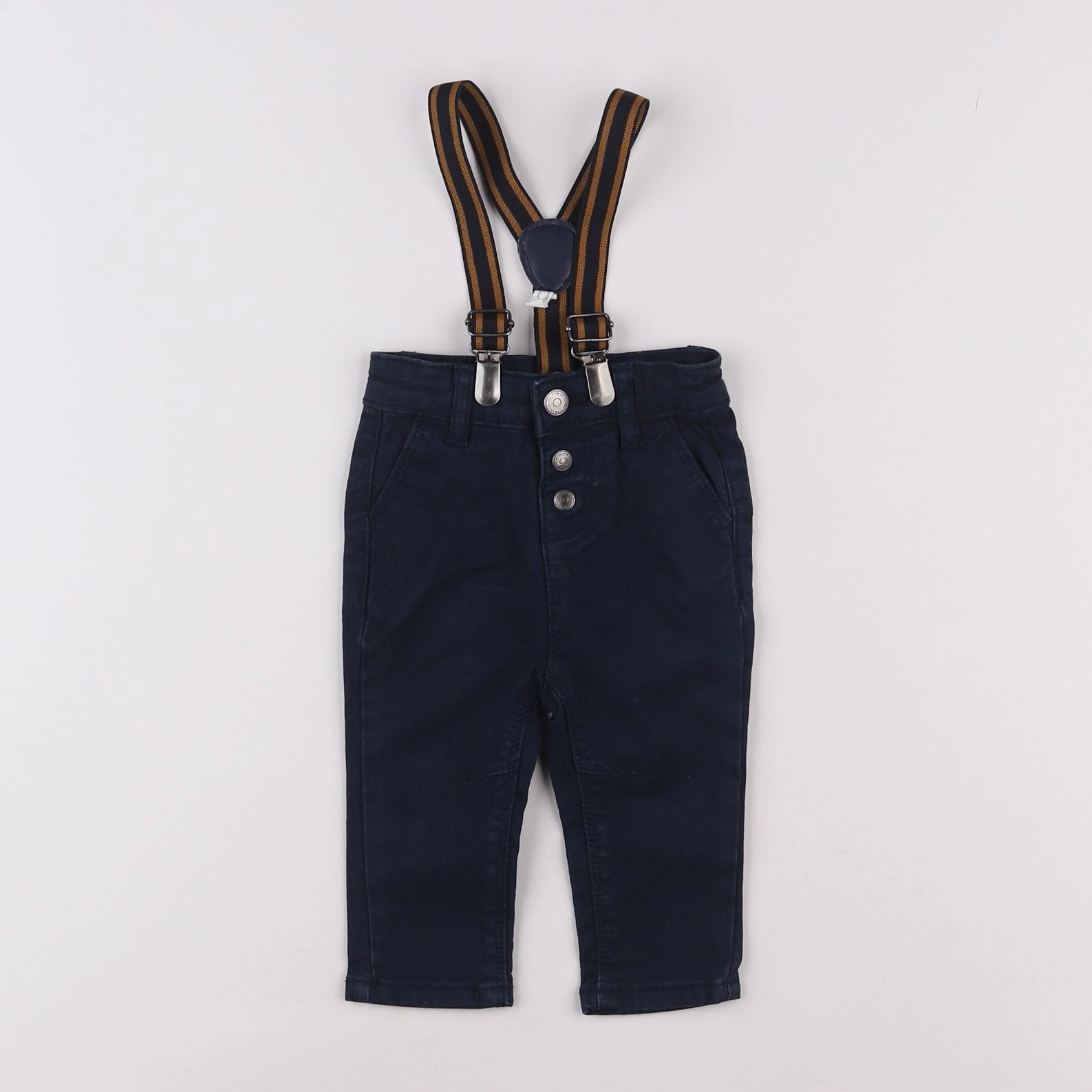 Tape à l'oeil - pantalon bleu - 6 mois