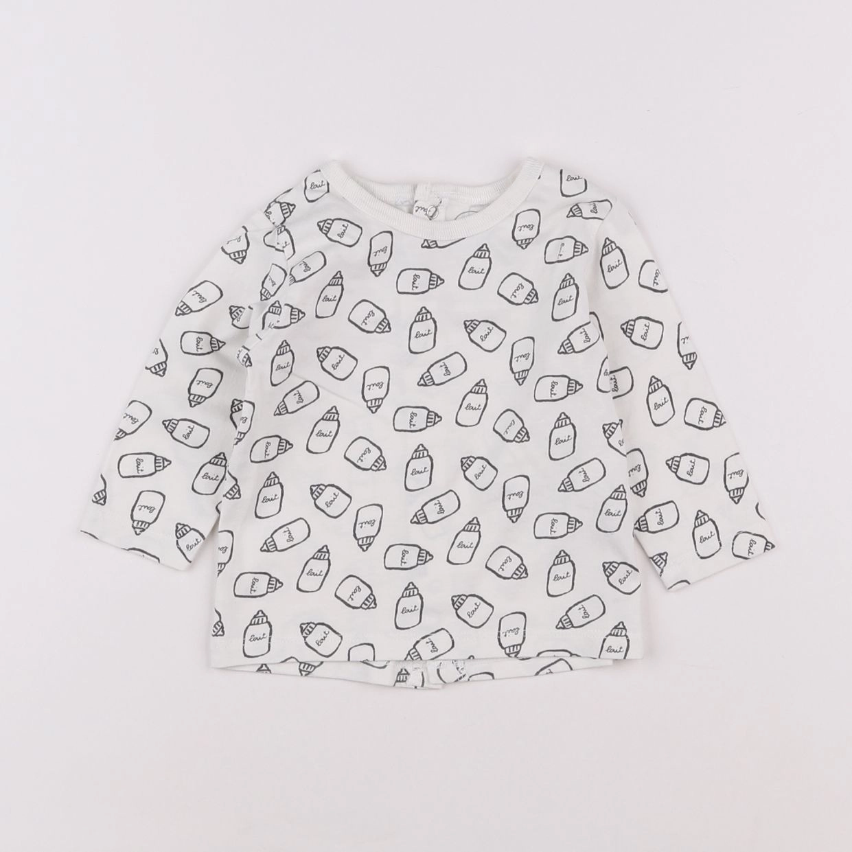 Absorba - tee-shirt blanc - 6 mois