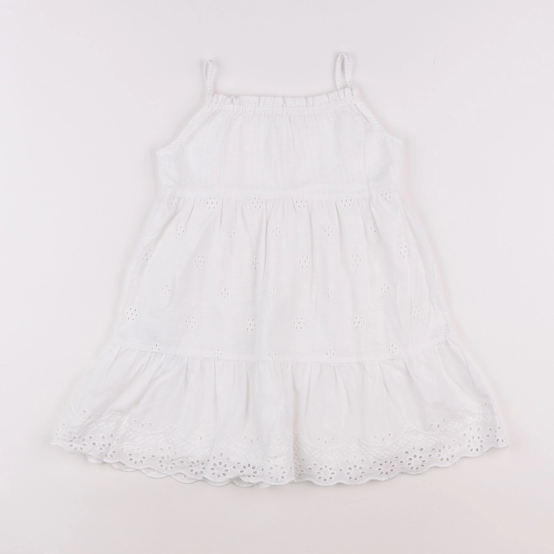 Mango - robe blanc - 2/3 ans