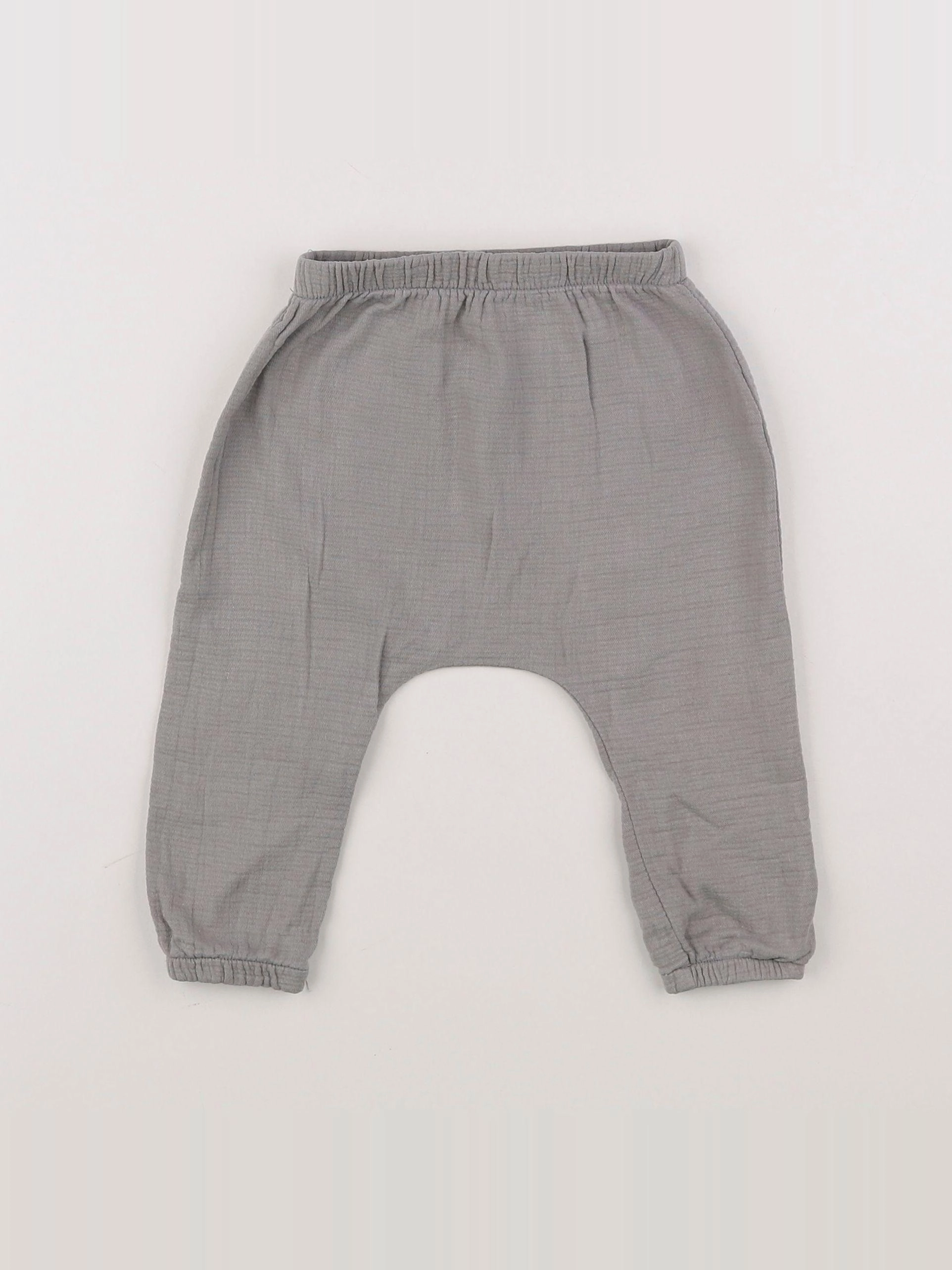 Quincy Mae - sarouel gris - 6 mois