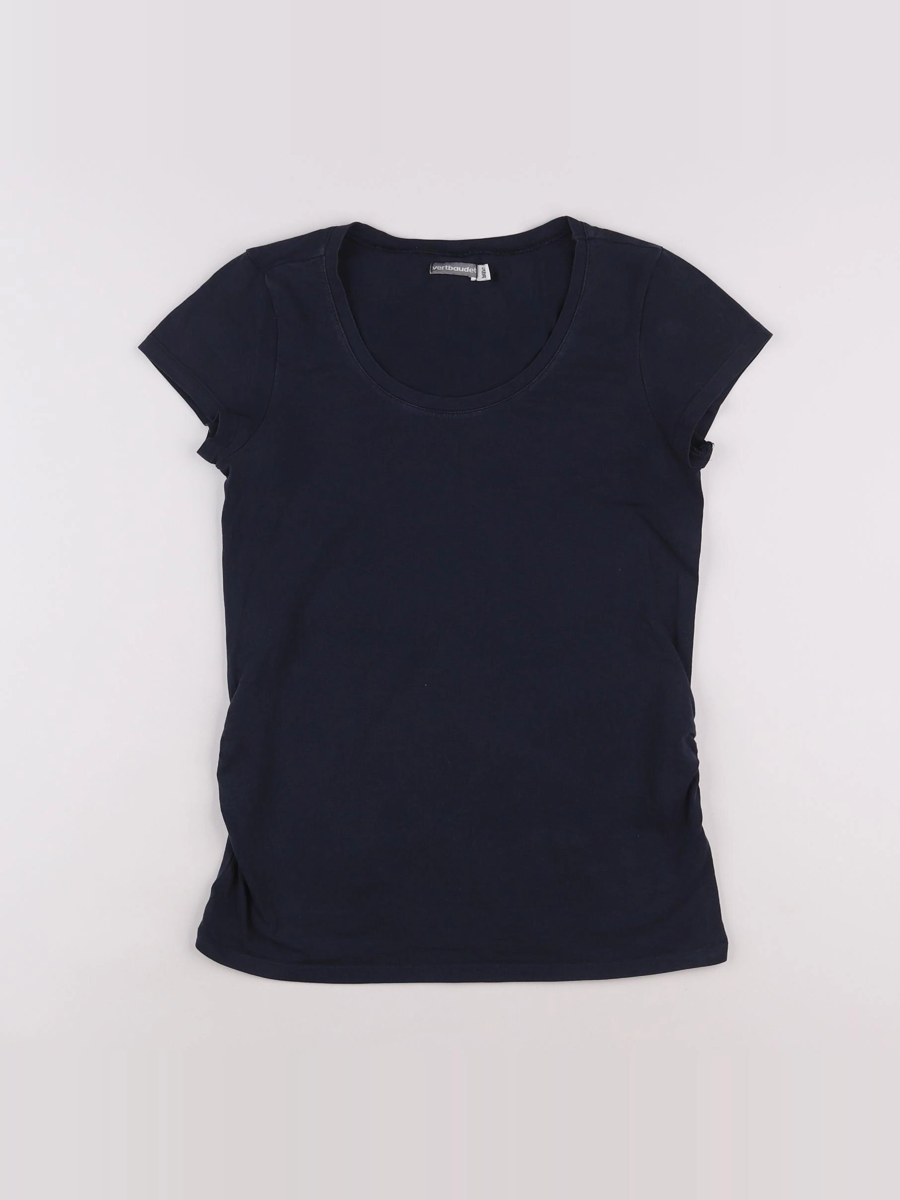Vertbaudet - tee-shirt grossesse bleu - 34 à 36