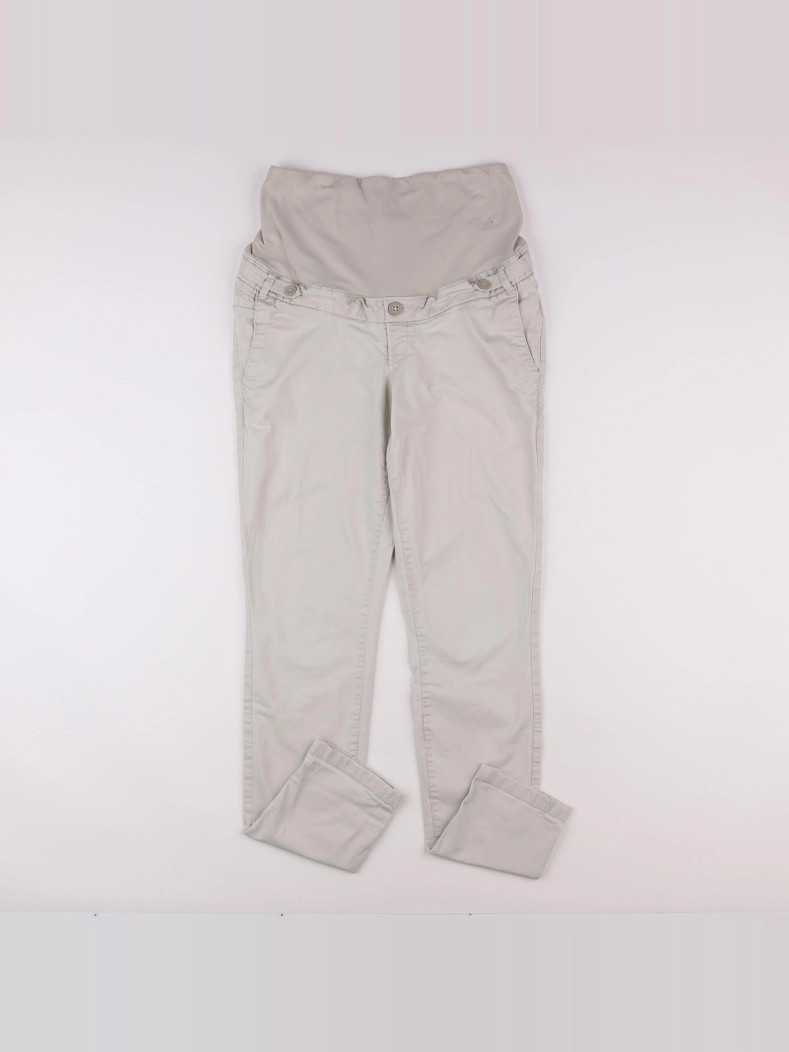 H&M - pantalon grossesse beige - 38