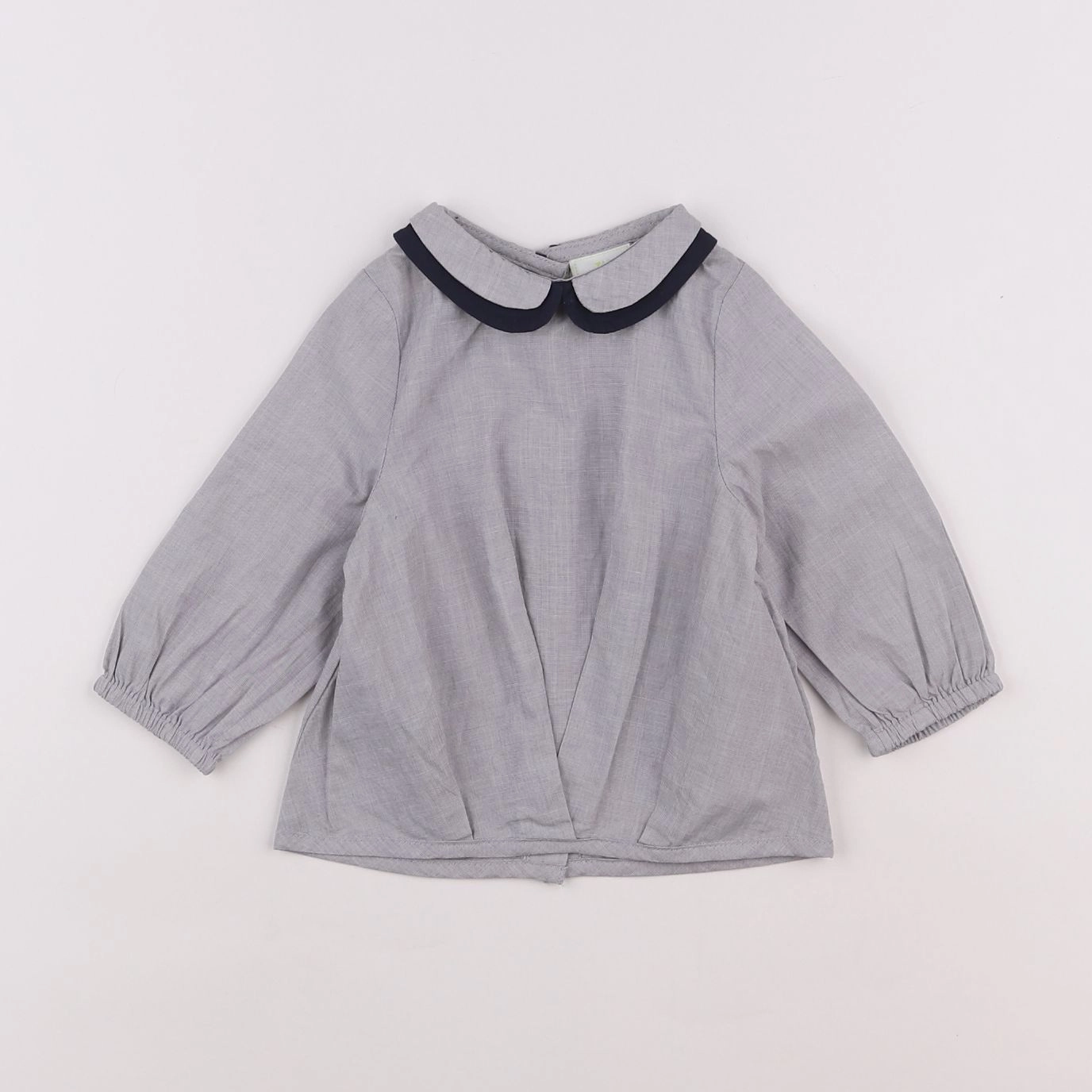 Tape à l'oeil - blouse gris - 6 mois