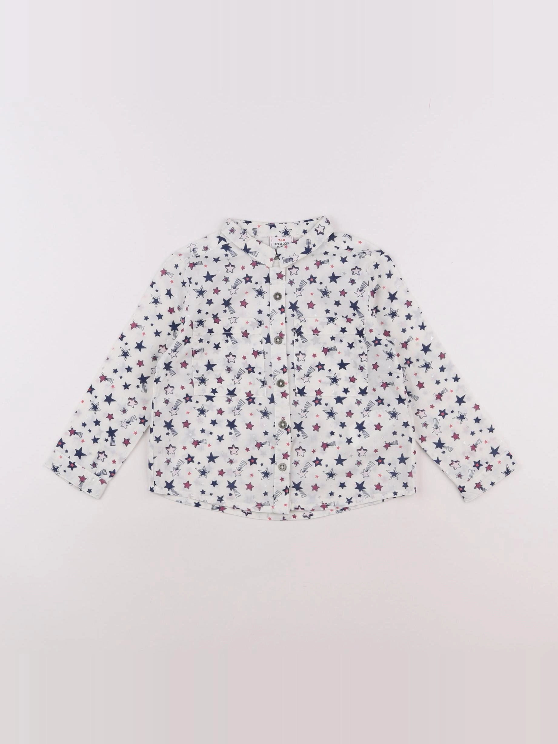 Tape à l'oeil - chemise blanc - 2 ans
