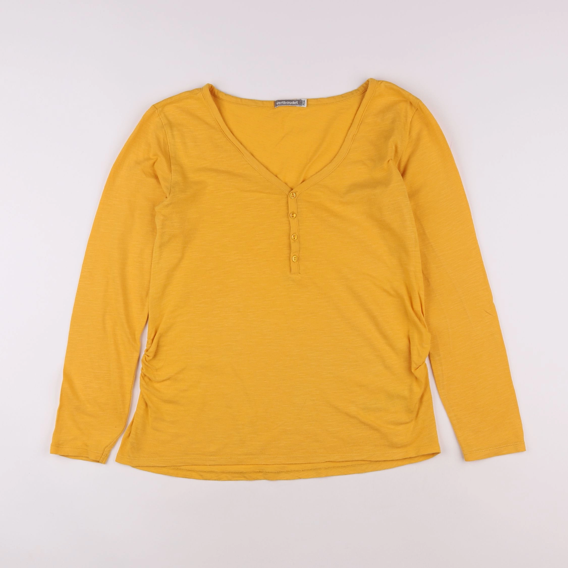 Vertbaudet - tee-shirt grossesse jaune - 34 à 36