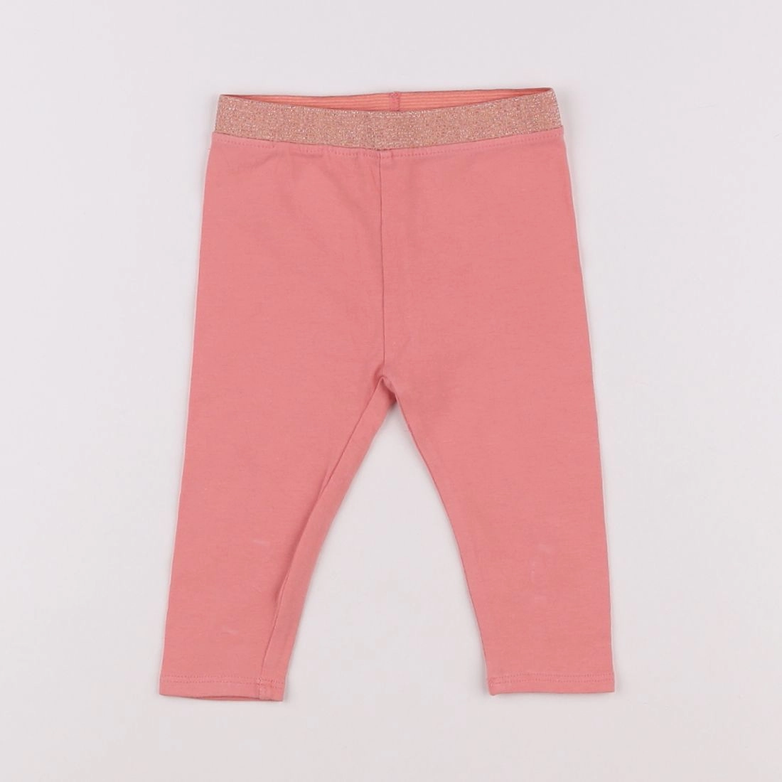 Vertbaudet - legging rose - 6 mois