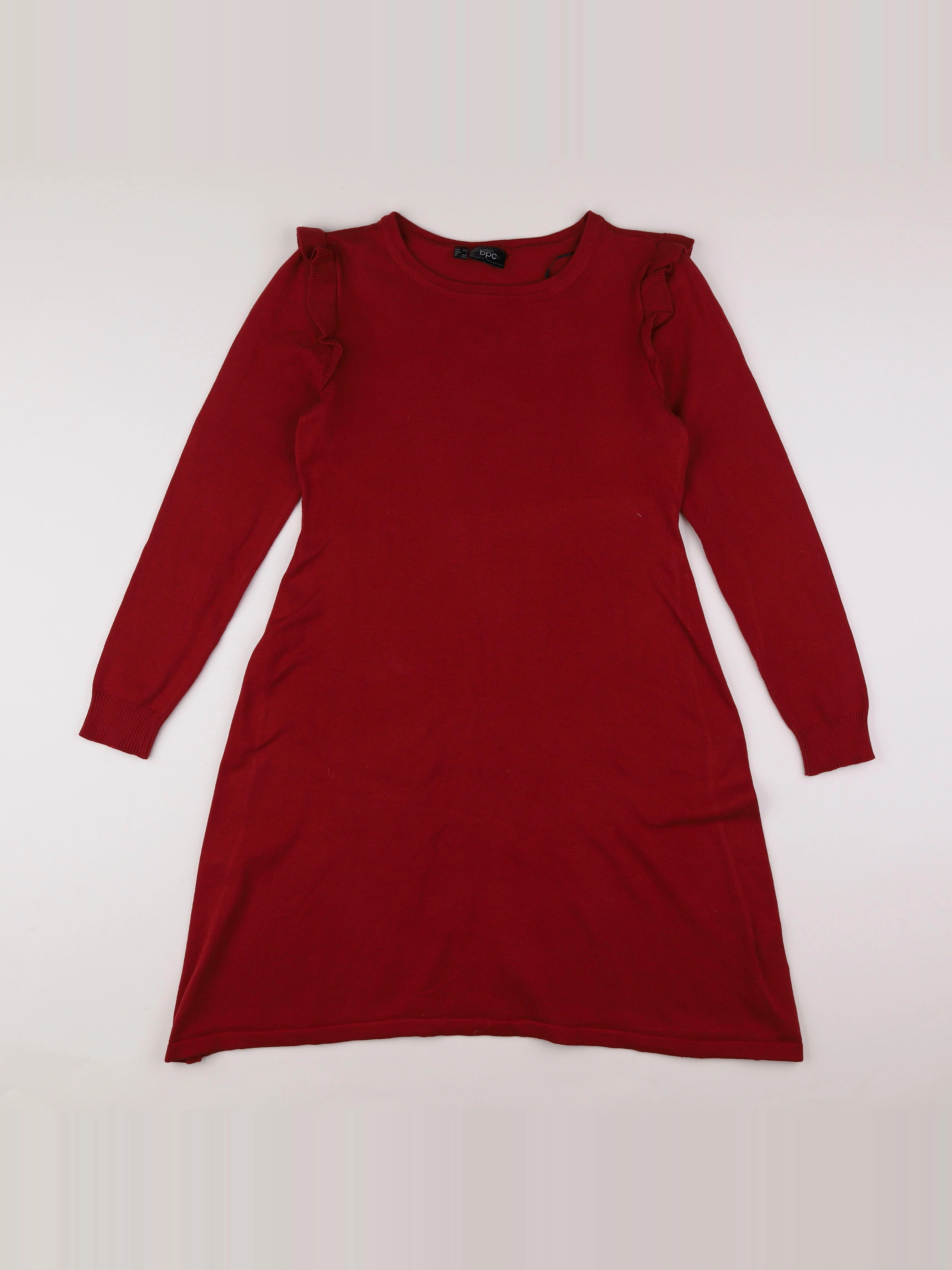 Bonprix - robe grossesse rouge - 36 à 38