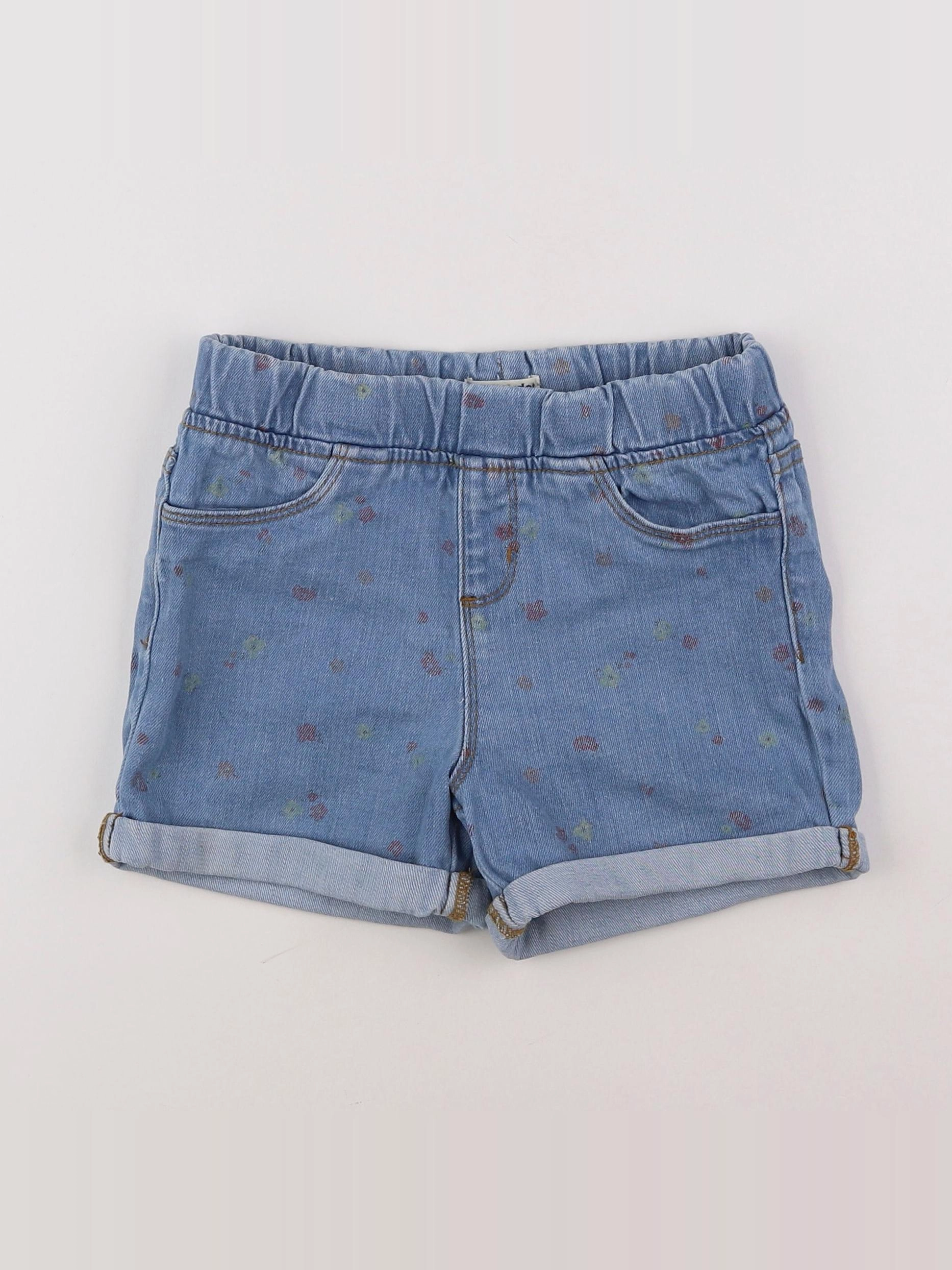 Vertbaudet - short bleu - 9 ans