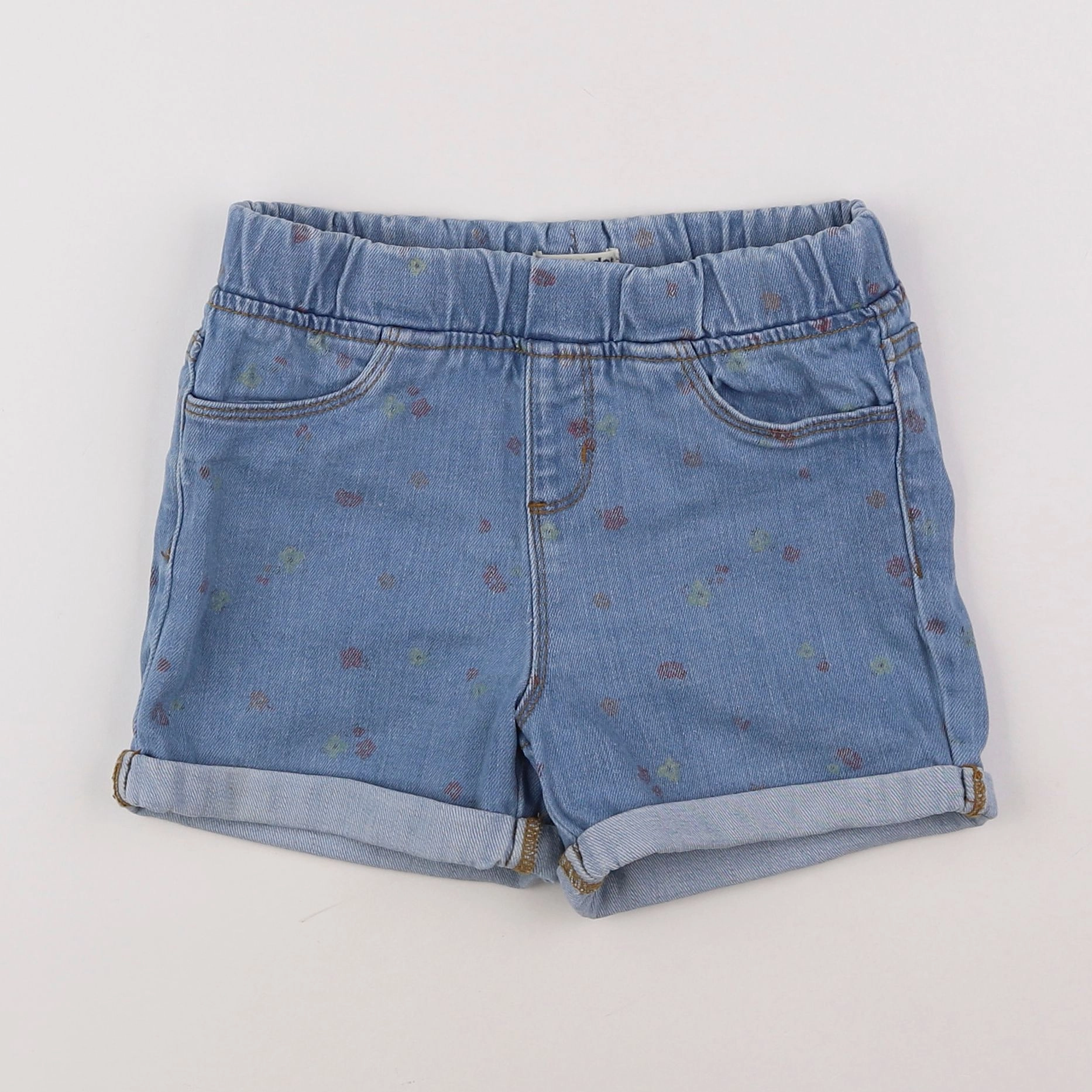 Vertbaudet - short bleu - 9 ans