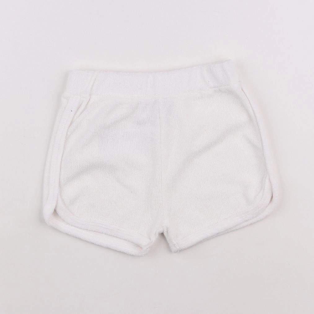 Vertbaudet - short blanc - 12 mois
